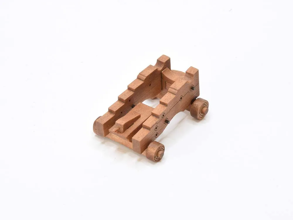 Станок для пушки XIX век, 34 мм, 2 шт, масштаб 1:48