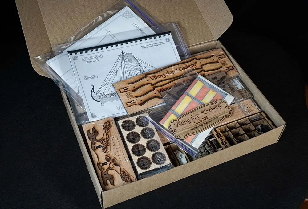 Драккар "Осеберг" (версия 3)