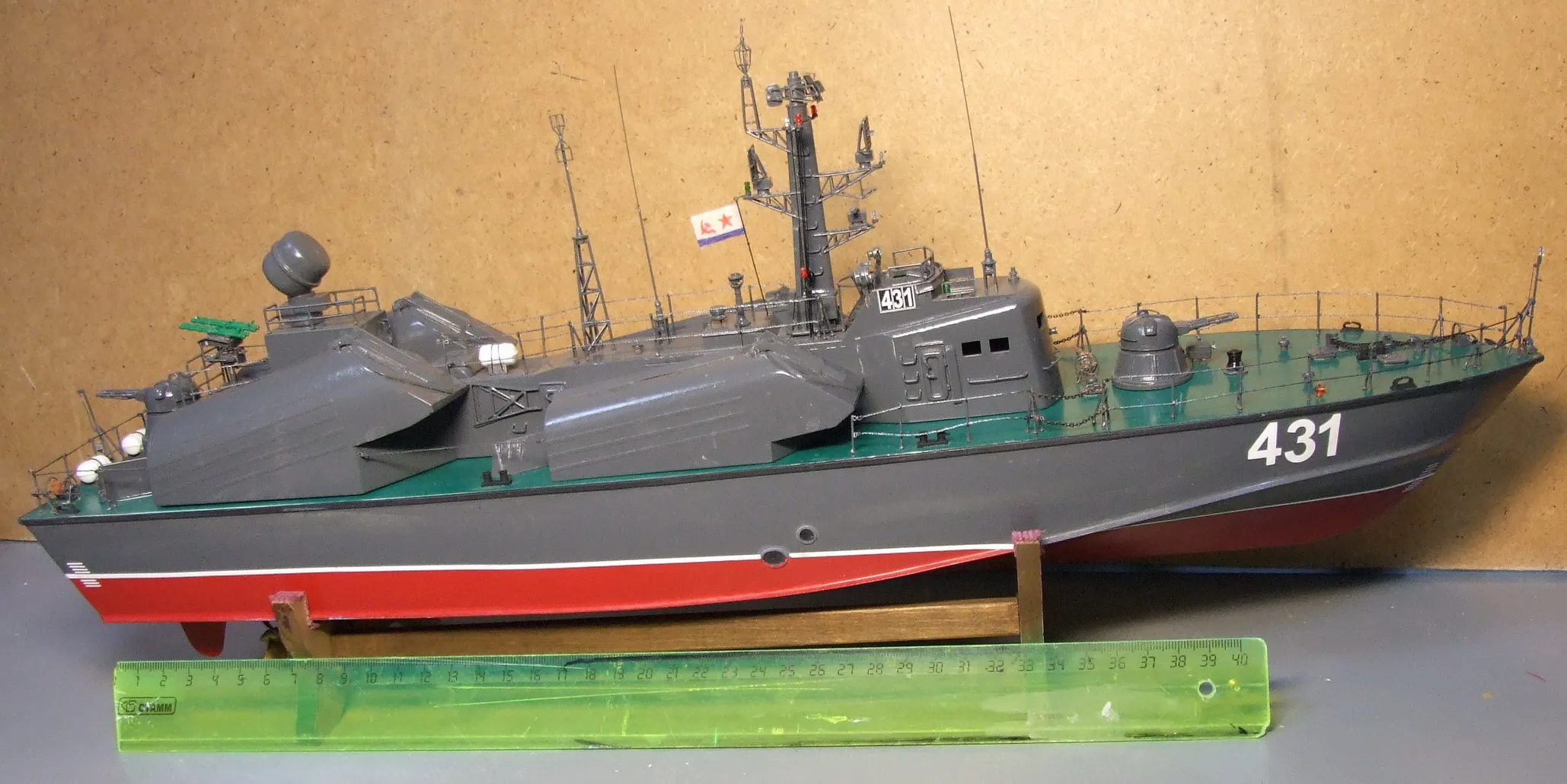 Модель корабля Ракетный катер проекта 205 «Оса» - Верфь на Столе