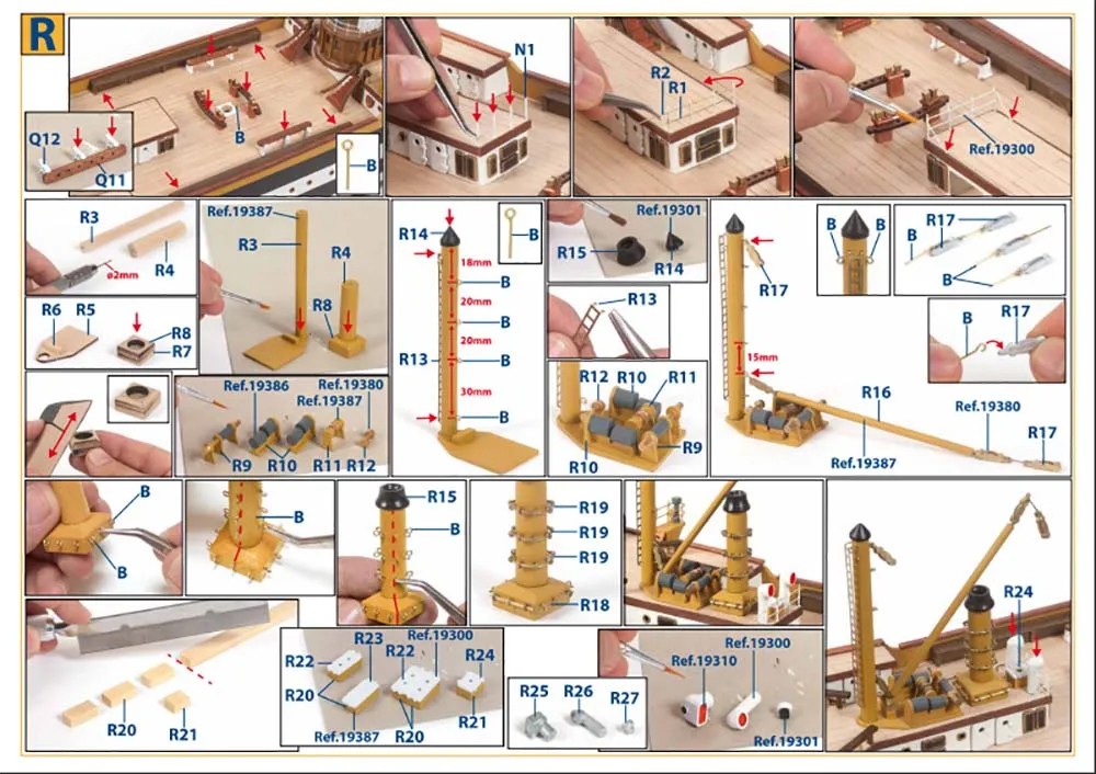 модель корабля своими руками Amerigo Vespucci
