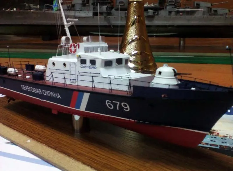 Модель из картона Катер "Скадовськ", Украина, 2011 год
