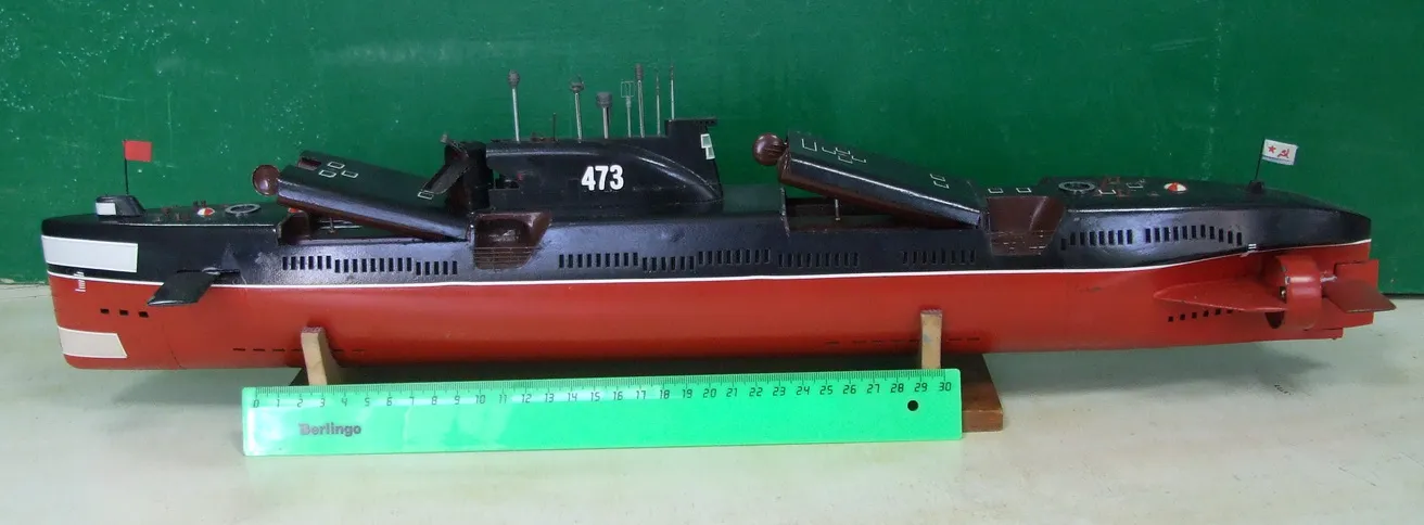 Модель корабля ДПЛ пр.651 - Верфь на Столе