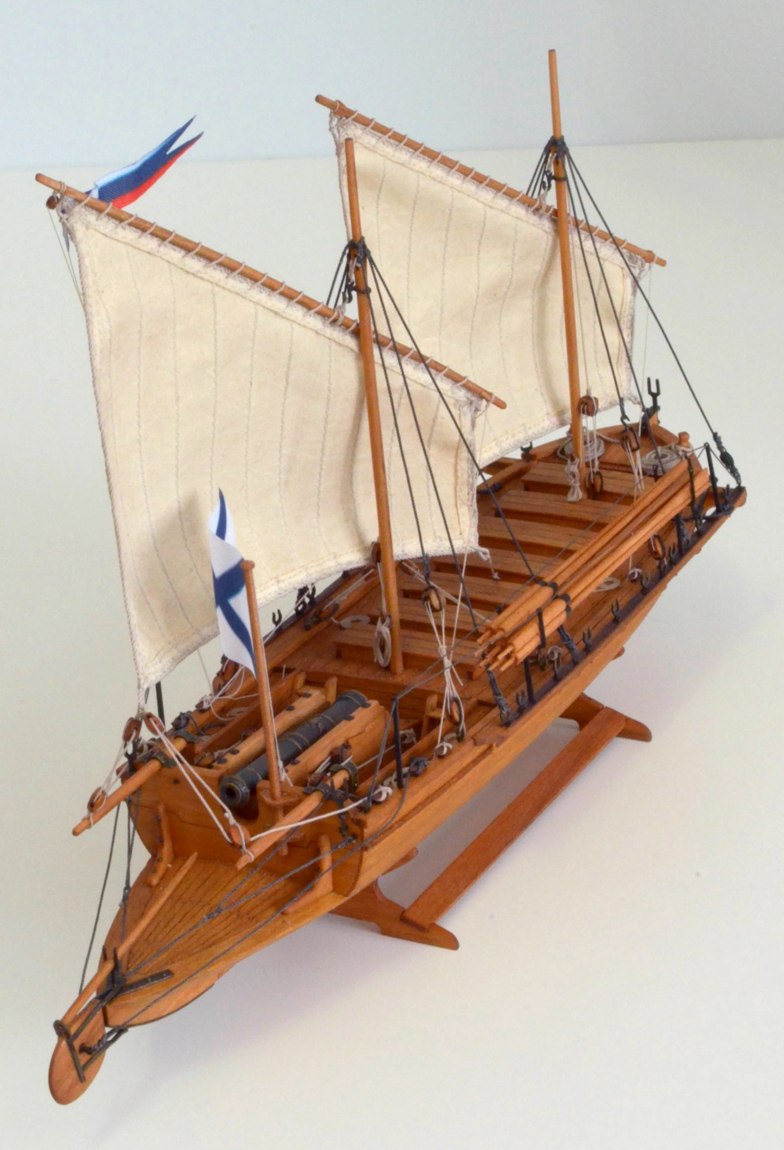 Модель корабля Канонерский Йол  - Верфь на Столе