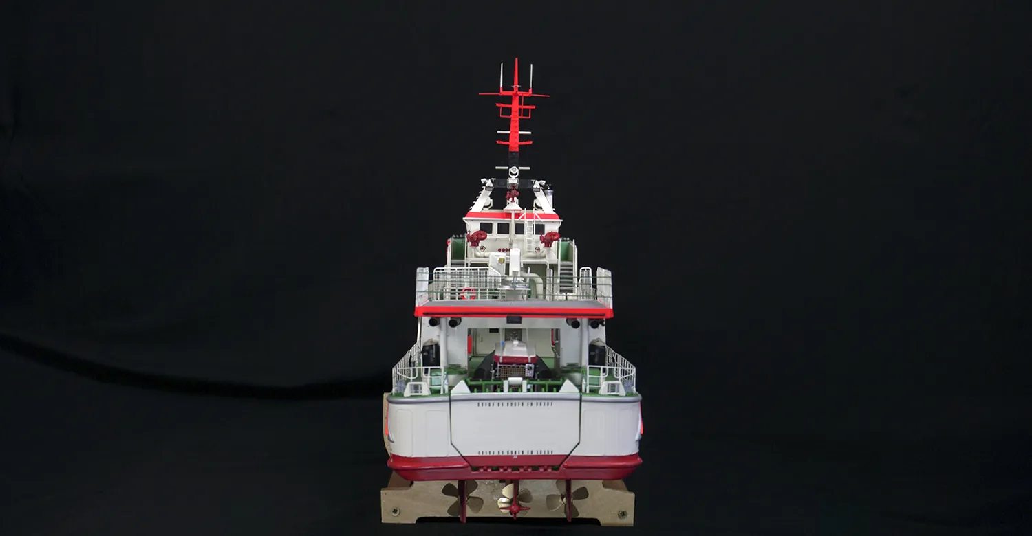 Модель корабля Cпасательный крейсер «HERMANN MARWEDE» - Верфь на Столе