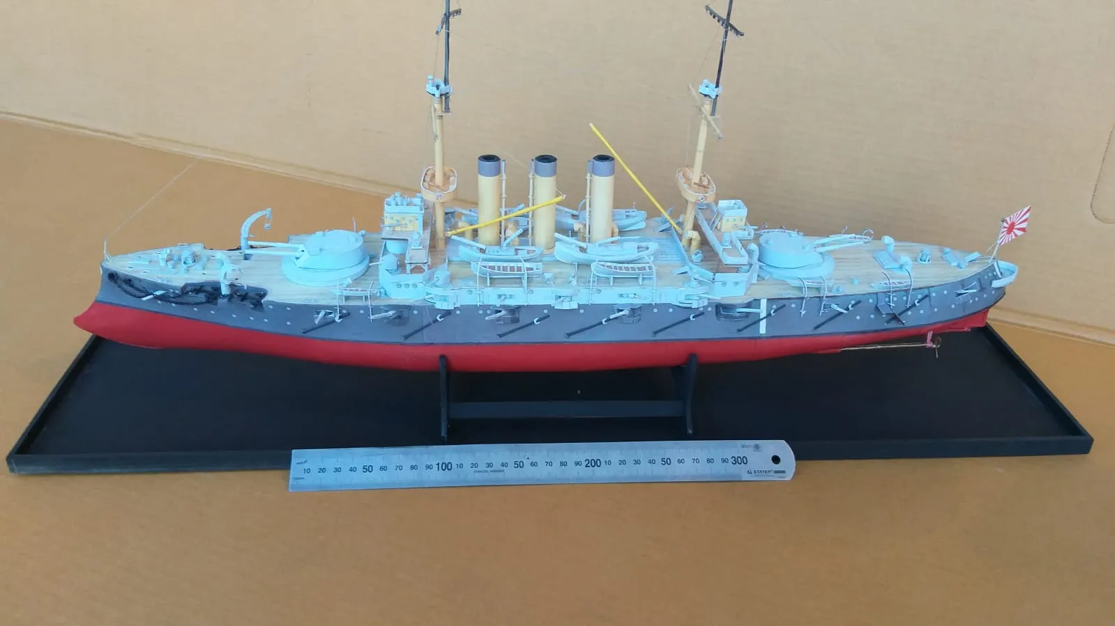 Модель корабля Броненосец “Shikishima” - Верфь на Столе