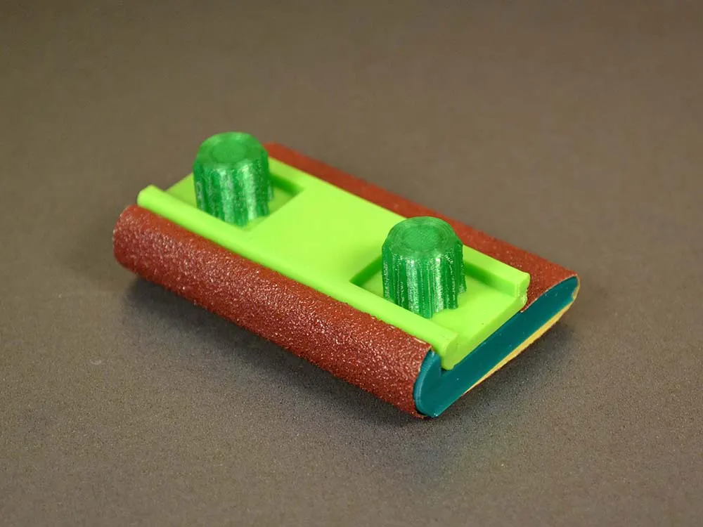 Средний плоский шкурник 60х35 мм