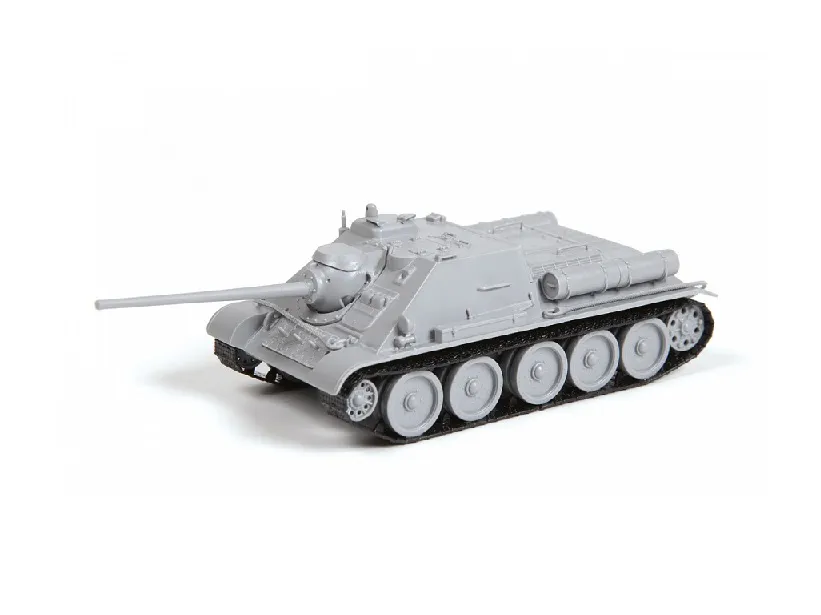 Советский истребитель танков СУ-85 (сборка без клея)