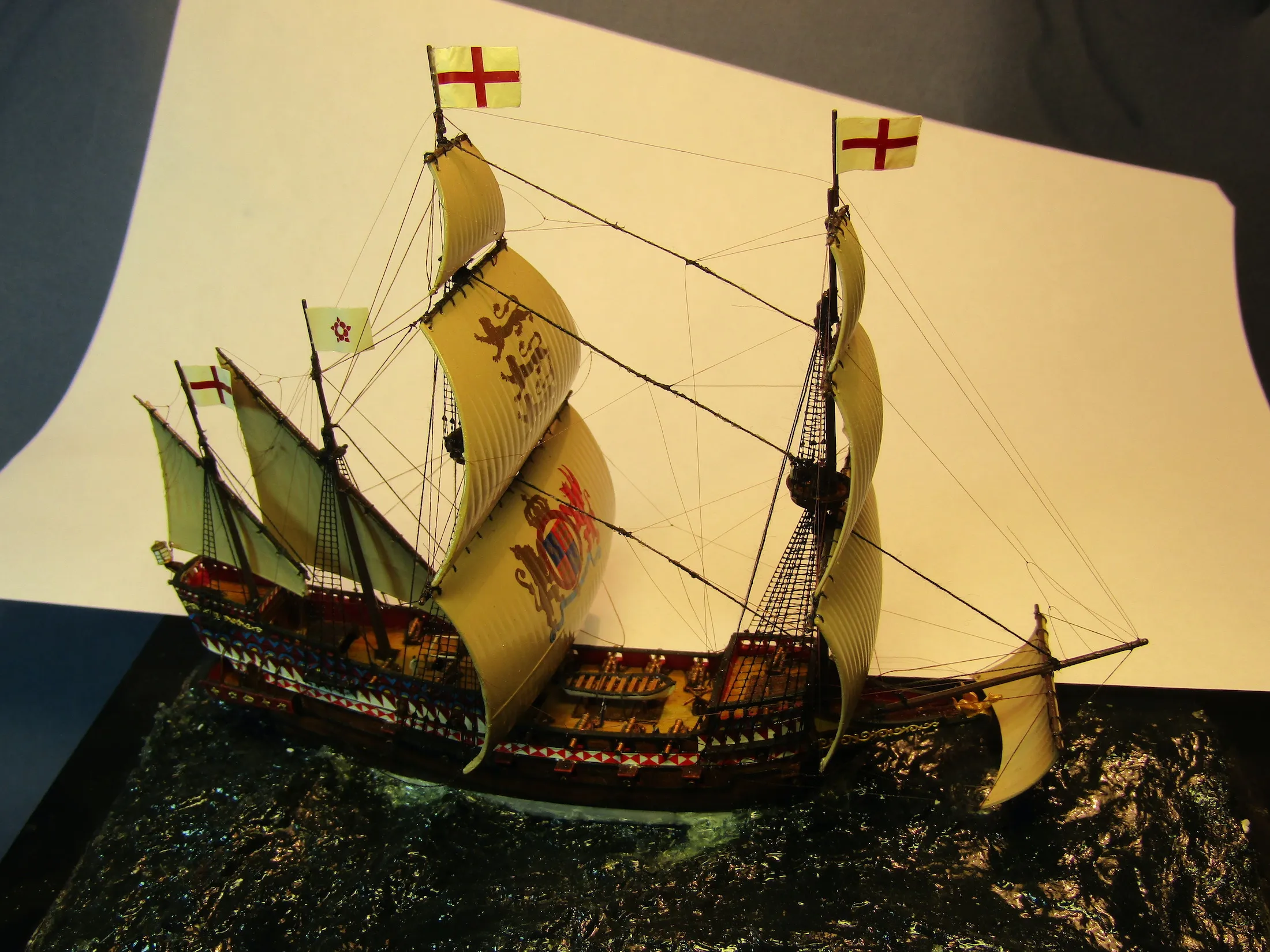 Модель корабля HMS “Revenge” 1577 - Верфь на Столе