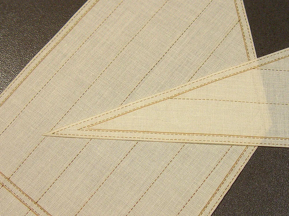 Улучшенные паруса для модели корабля HMS Bounty