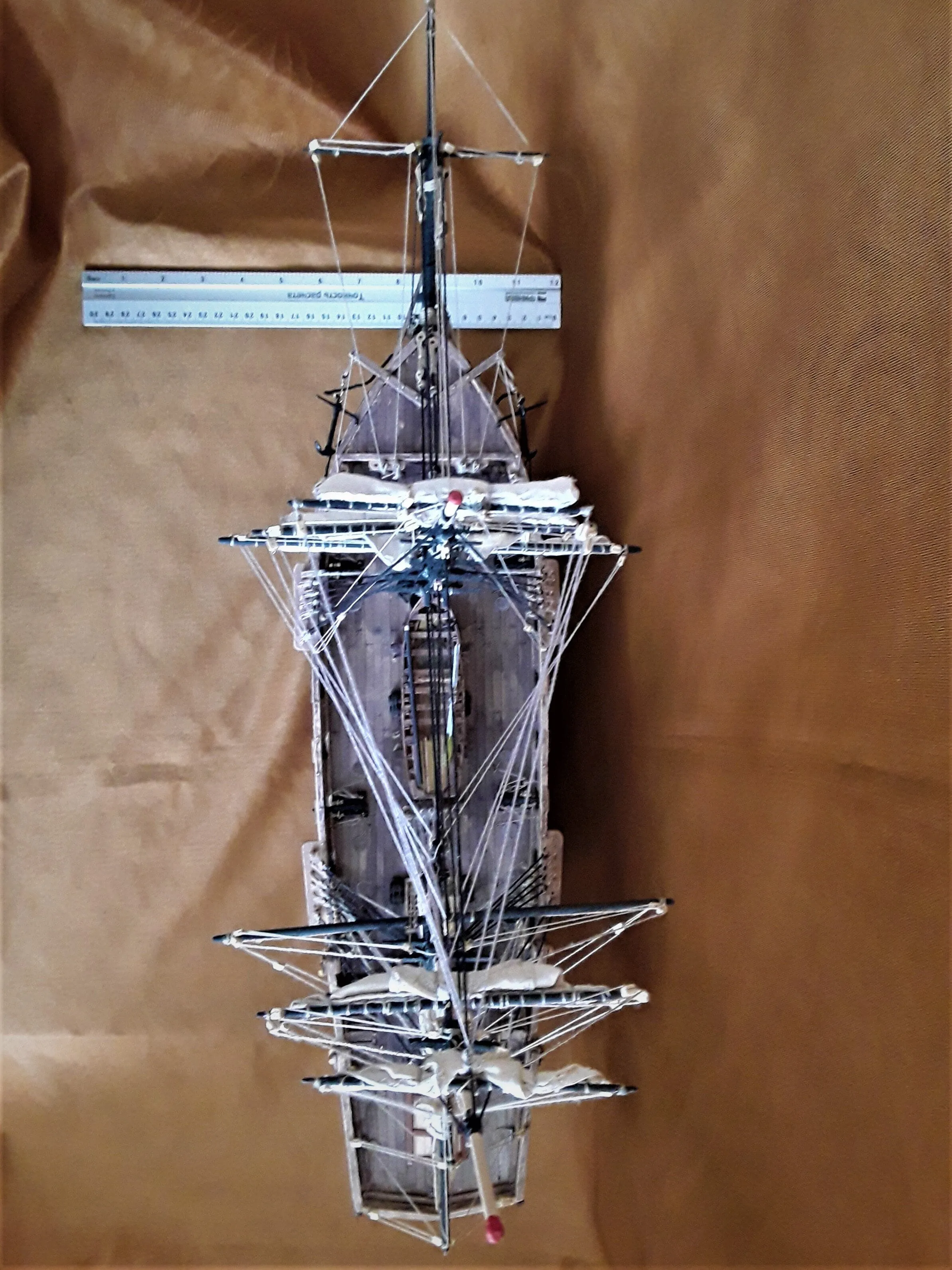 Модель корабля Бригантина "Zeus" - Верфь на Столе