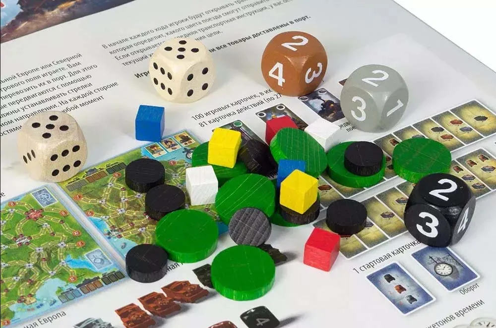 Настольная игра: Паровозы и Семафоры