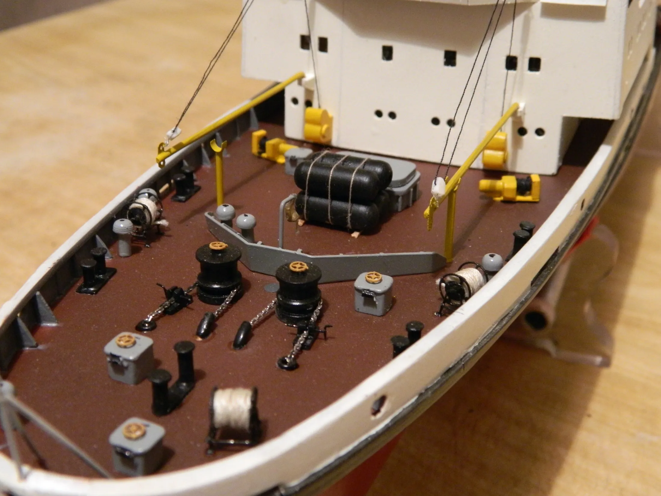 Модель корабля Буксир спасатель «Ягуар» - Верфь на Столе