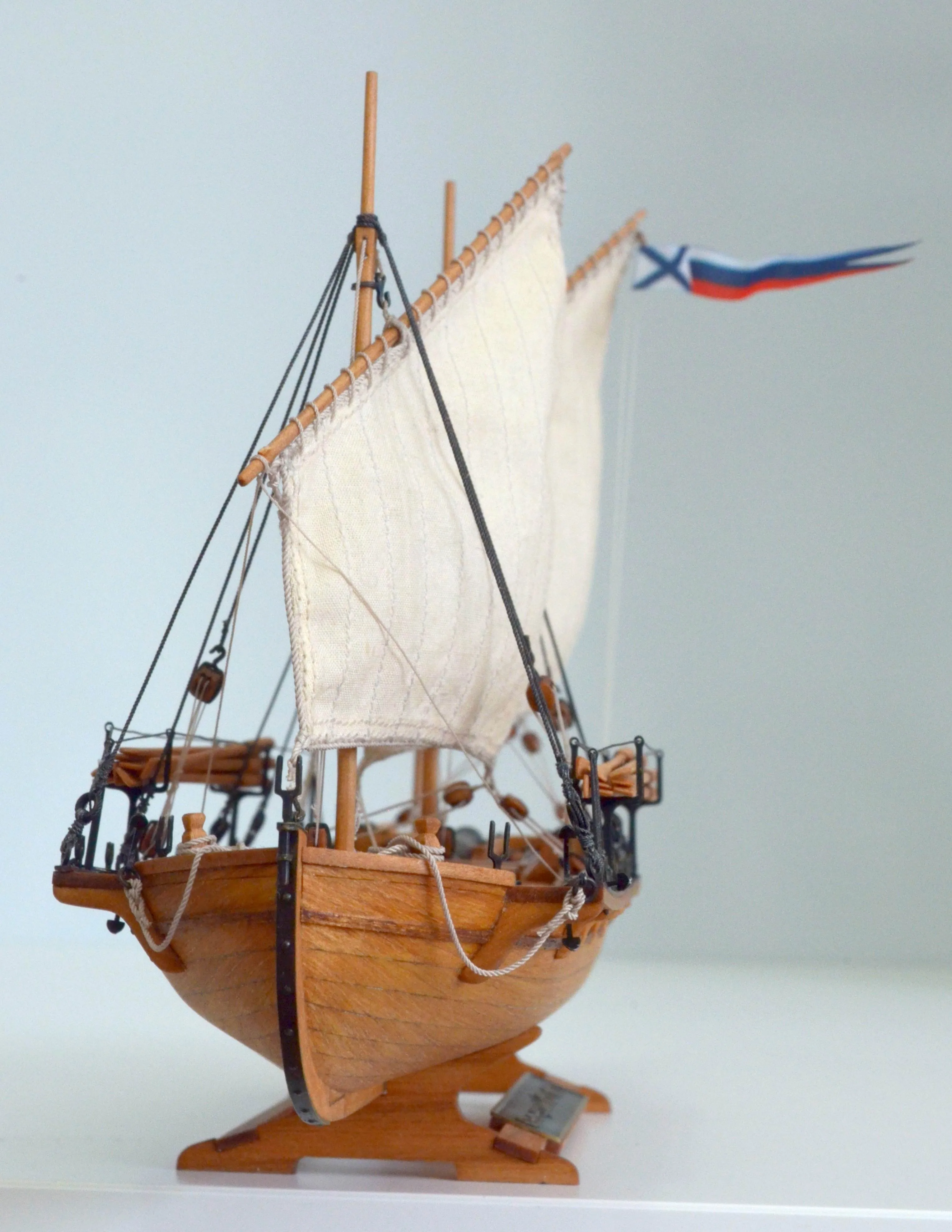 Модель корабля Канонерский Йол  - Верфь на Столе