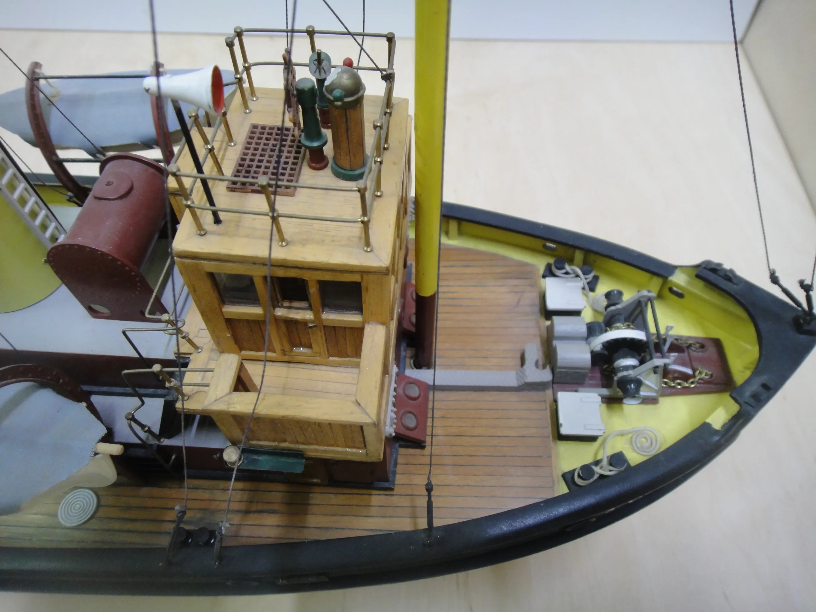 Модель корабля Буксир "St. Canute" - Верфь на Столе