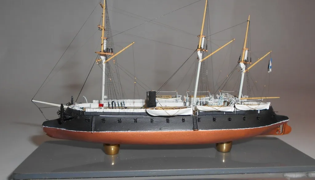 Модель корабля Паровая броненосная батарея «Первенецъ» - Верфь на Столе