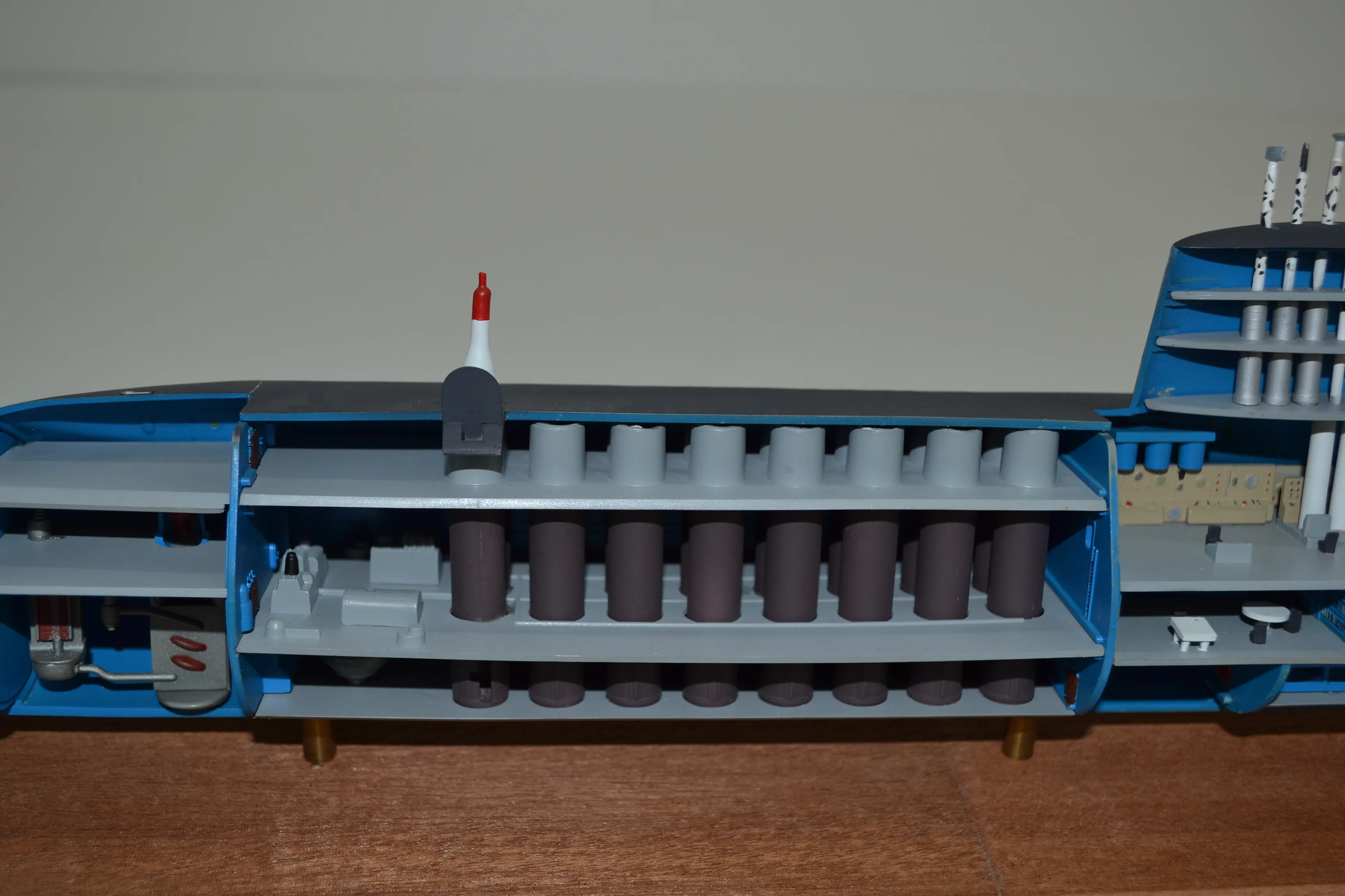 Модель корабля Подводный ракетоносец USS Andrew Jackson (SSBN-619) - Верфь на Столе