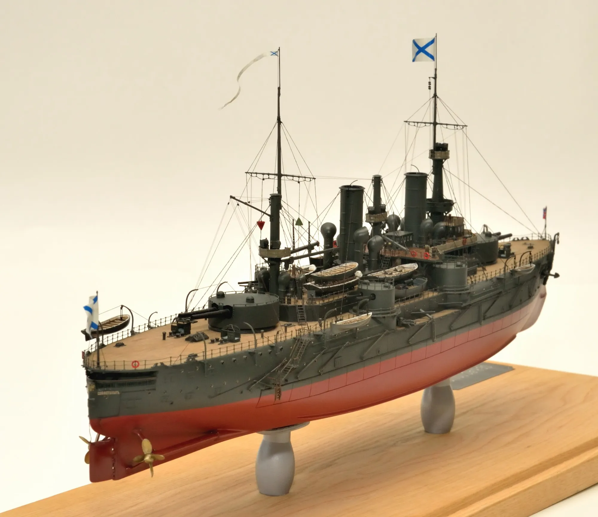 Модель корабля Эскадренный броненосец "Севастополь" - Верфь на Столе