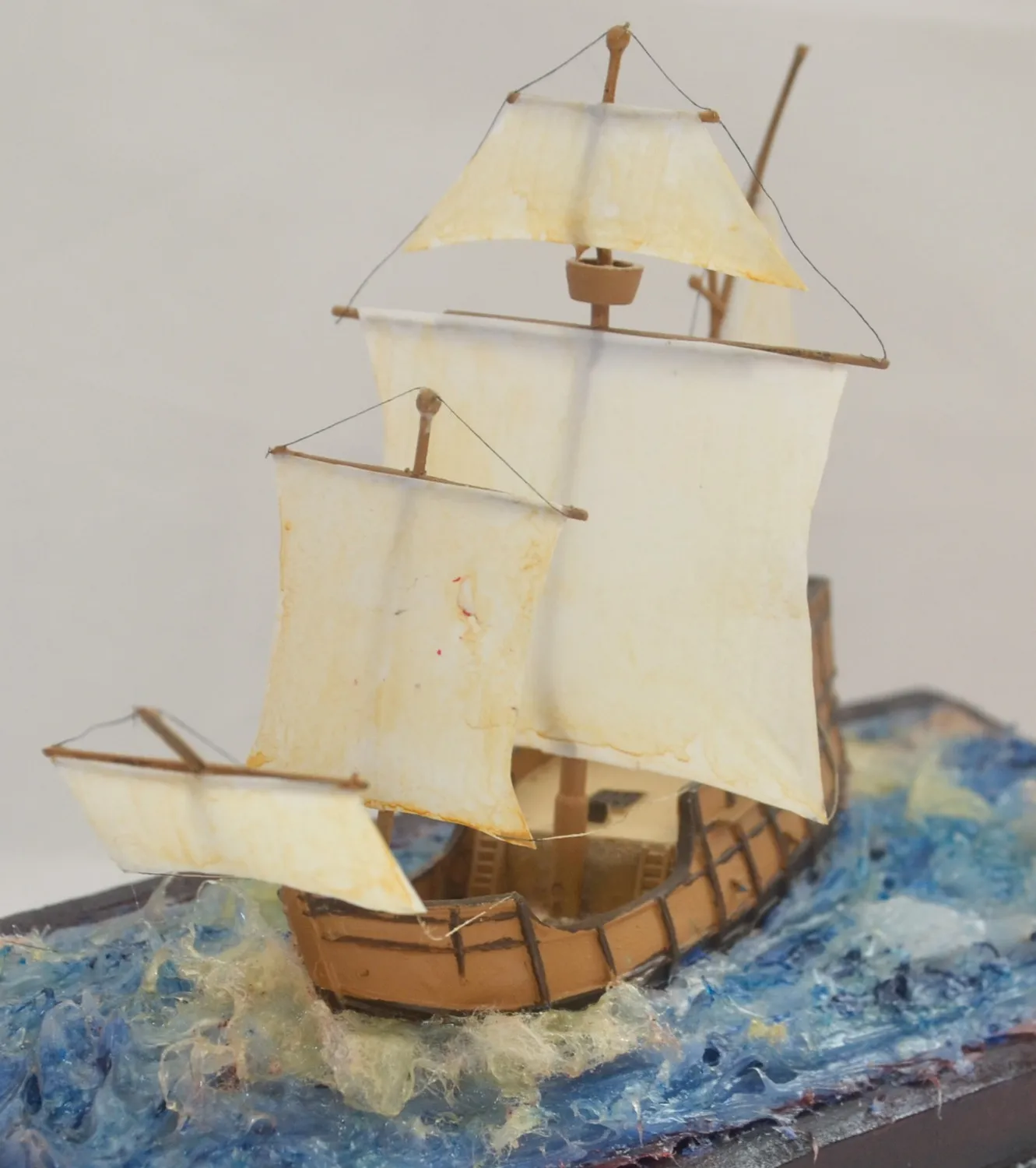 Модель корабля Каракка  "Санта-Мария" - Верфь на Столе