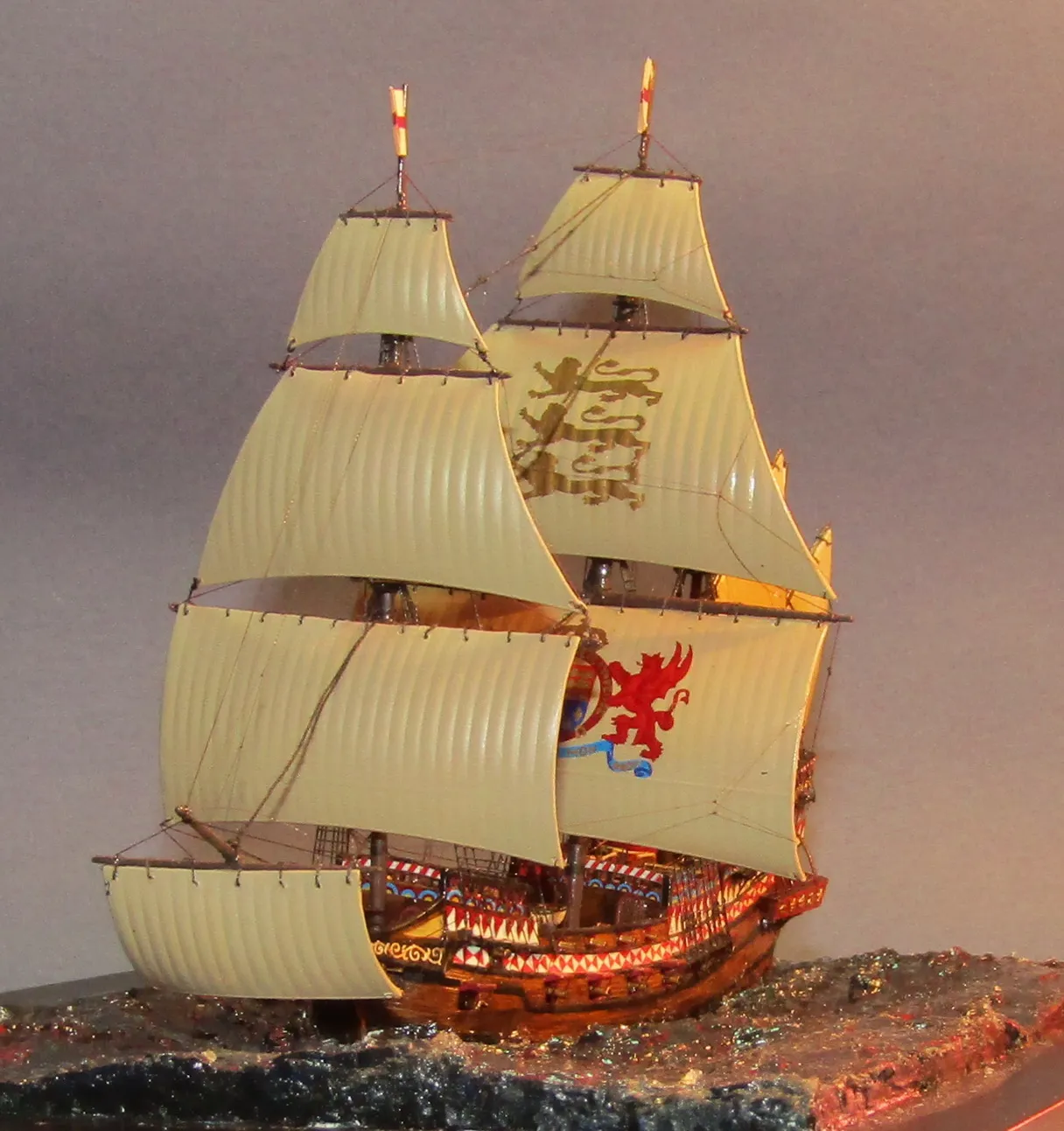 Модель корабля HMS “Revenge” 1577 - Верфь на Столе