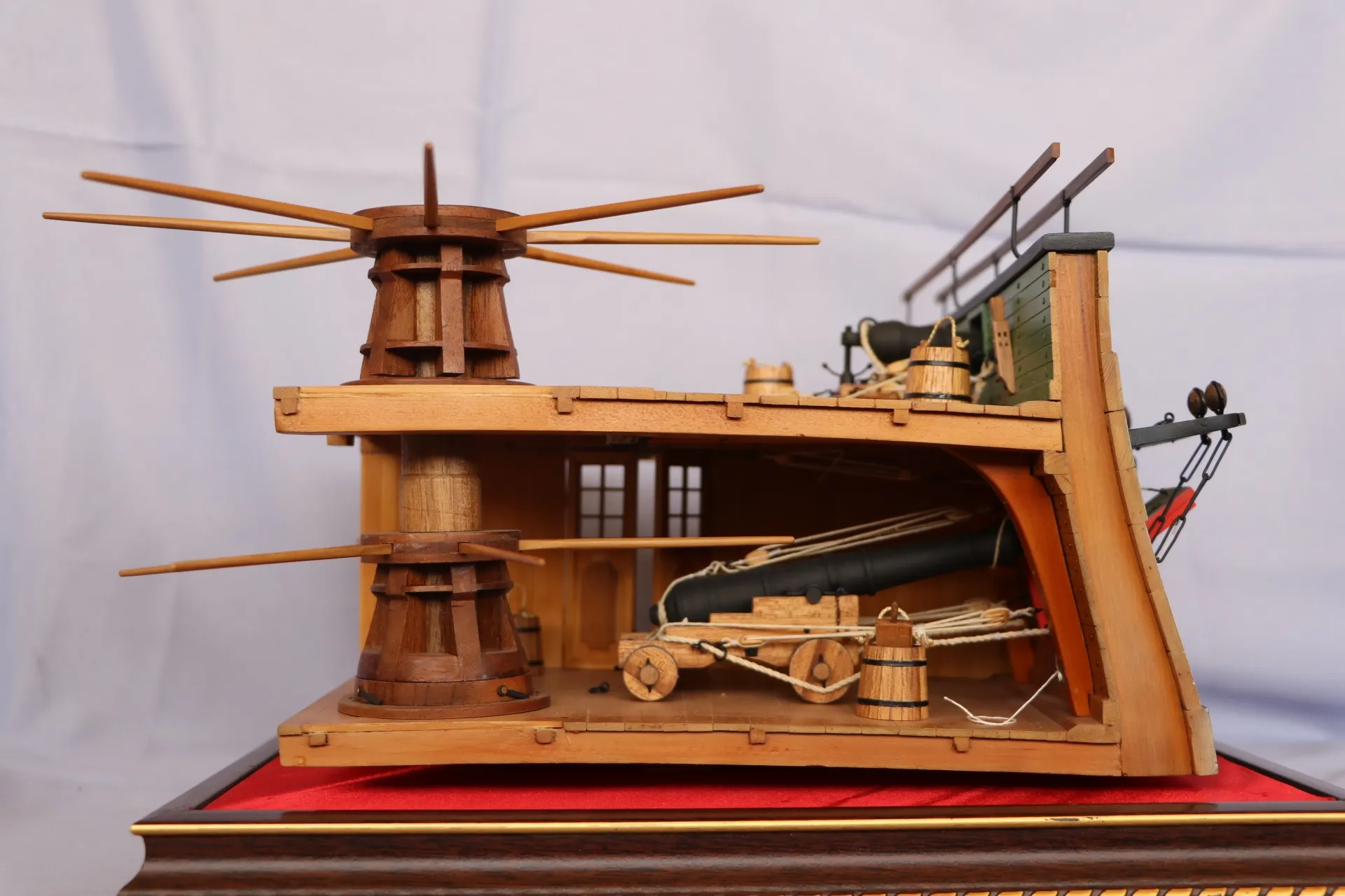 Модель корабля Шлюп "ВОСТОК" (фрагмент) - Верфь на Столе