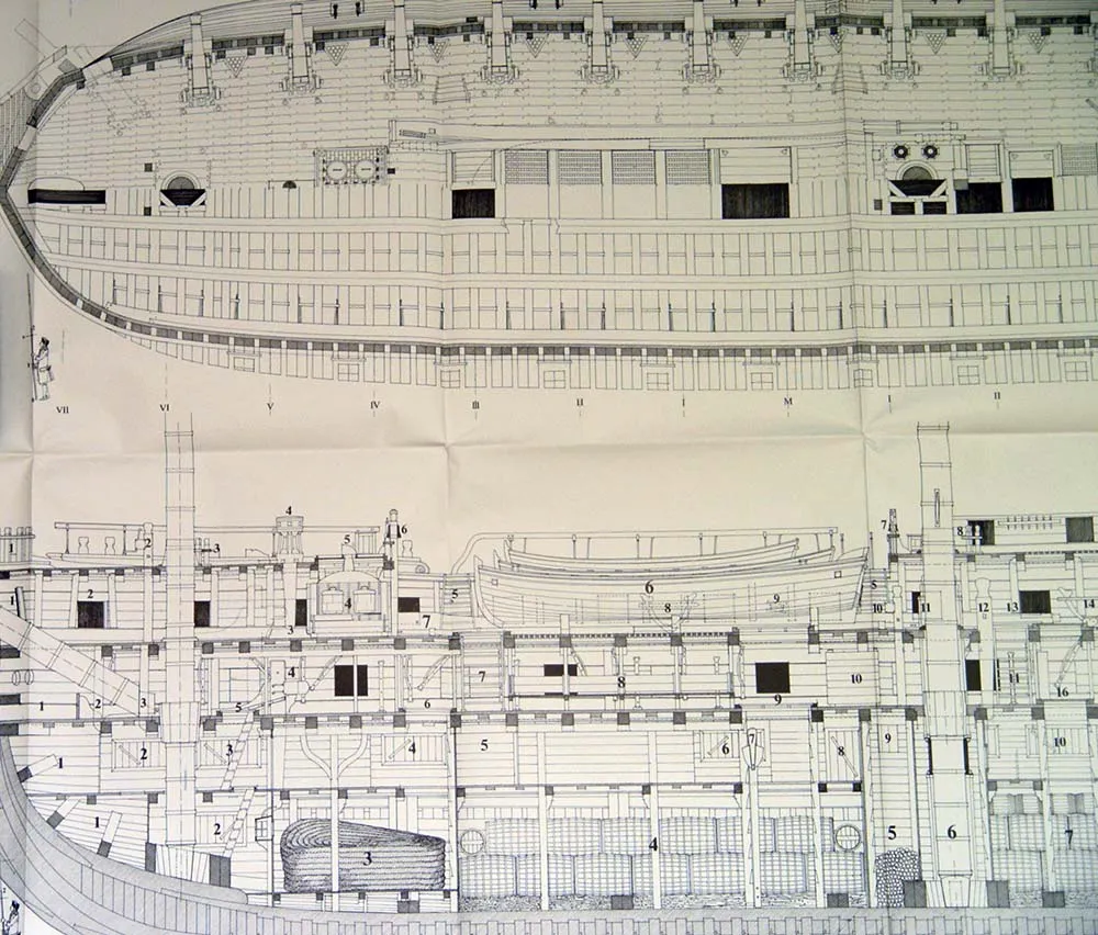 Bonhomme Richard, 1779 + чертежи