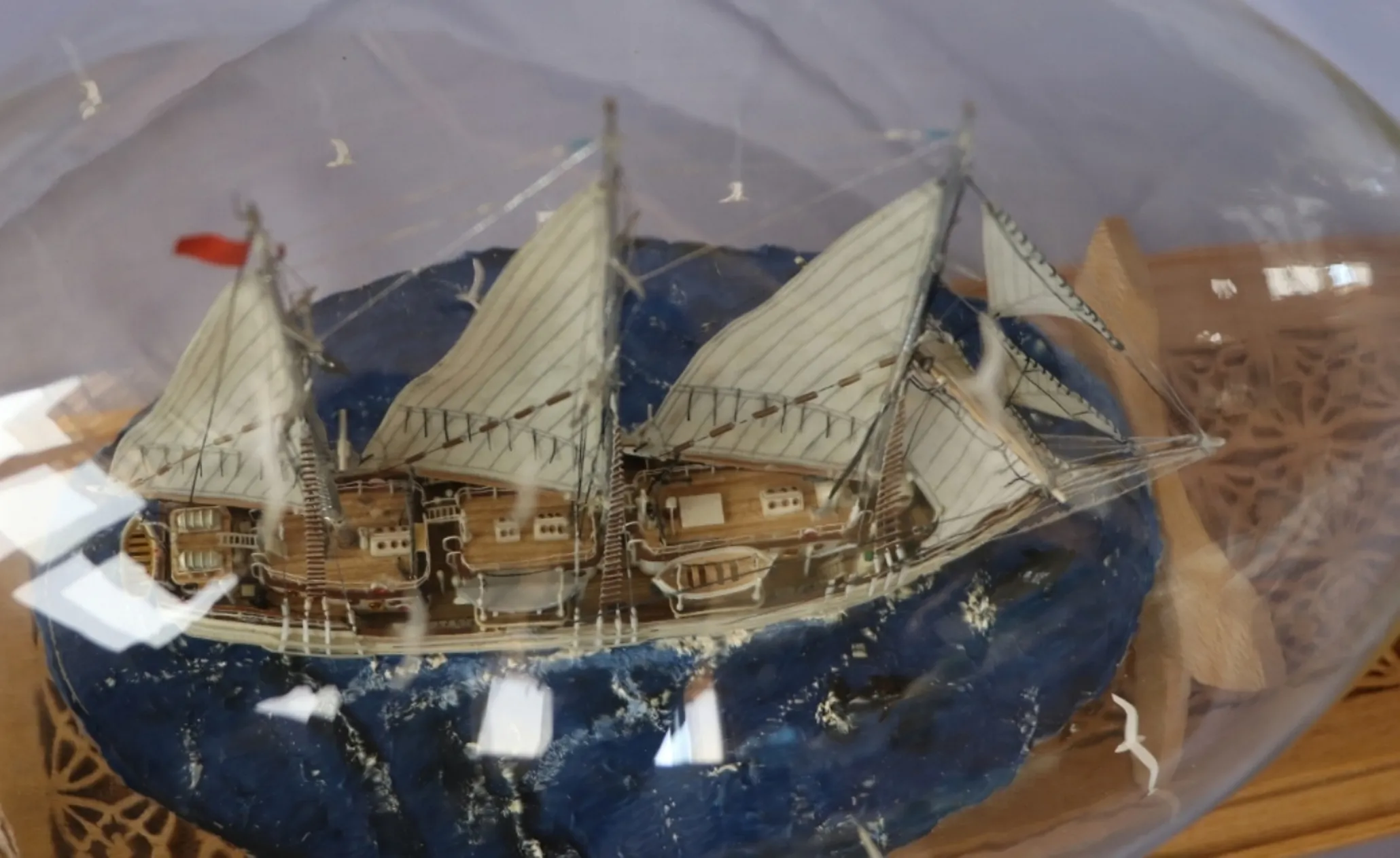 Модель корабля Немагнитная шхуна «Заря» - Верфь на Столе