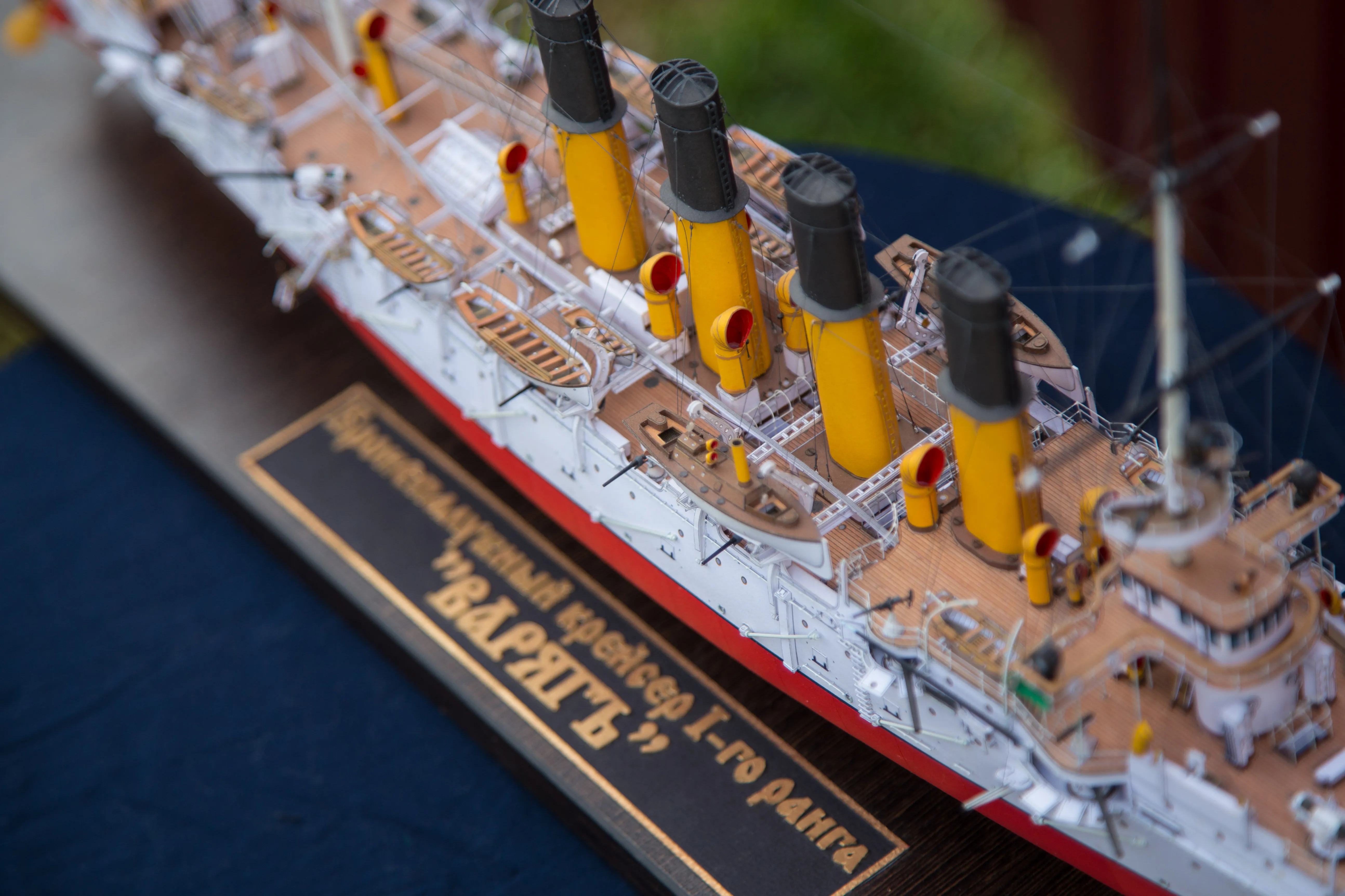 Модель корабля Крейсер "Варяг" - Верфь на Столе