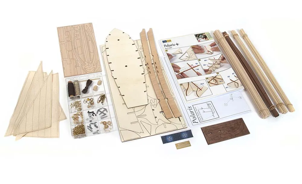 модель корабля своими руками Polaris Starter Pack
