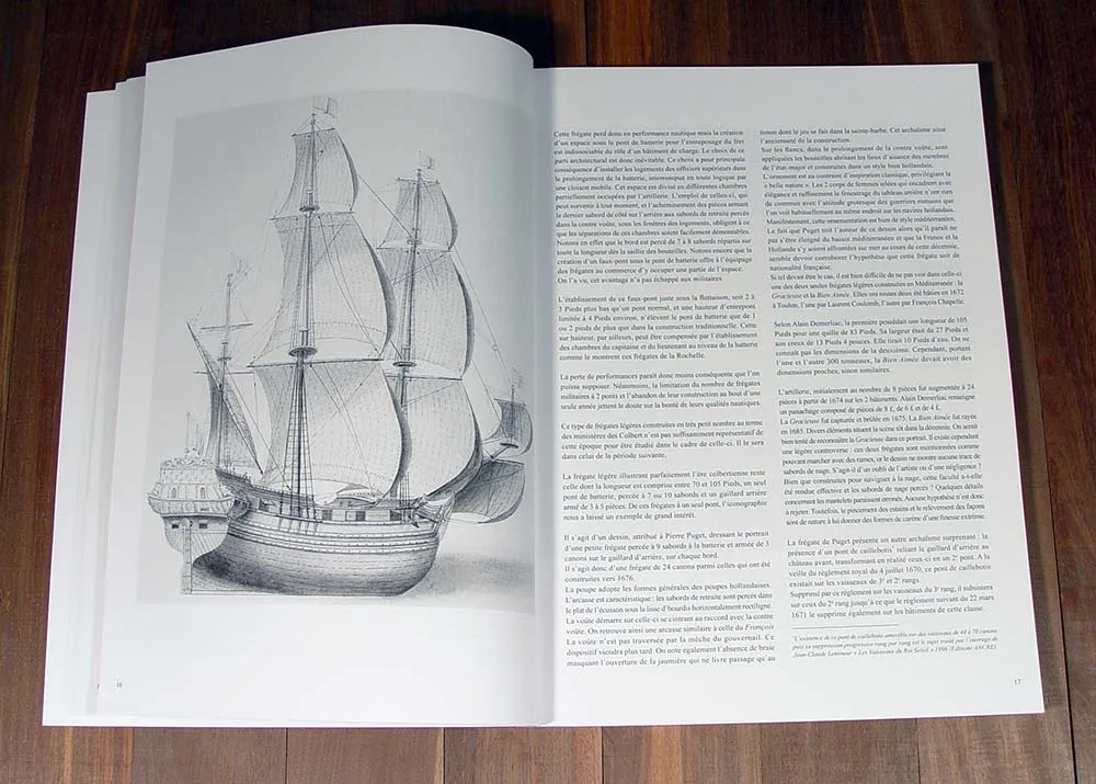 L'Aurore fregate legere 1697 + чертежи