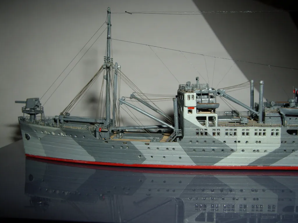 Модель корабля судно снабжения подводных лодок «Хэйан Мару» - Верфь на Столе