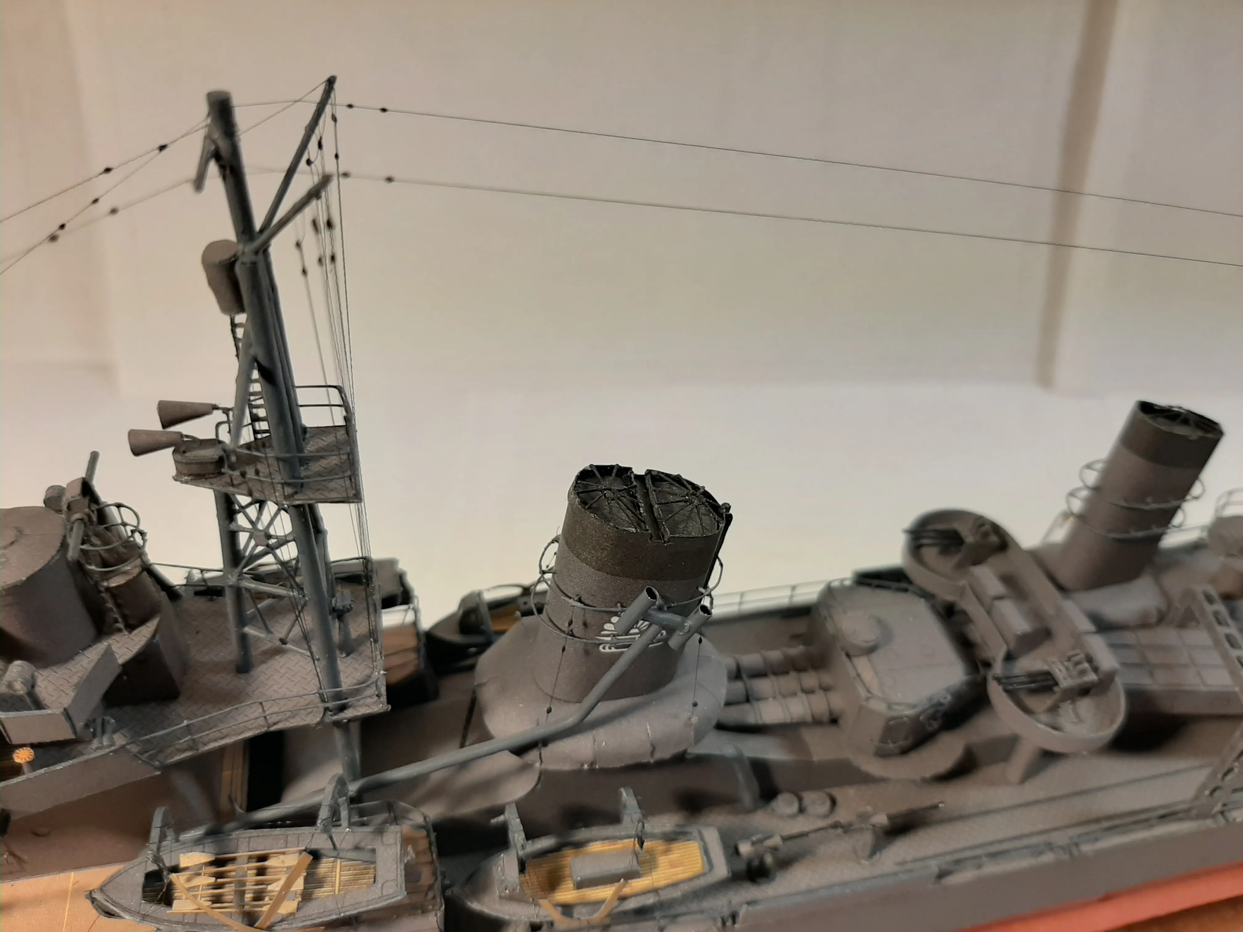 Модель корабля Эсминец "Hatsushimo" - Верфь на Столе