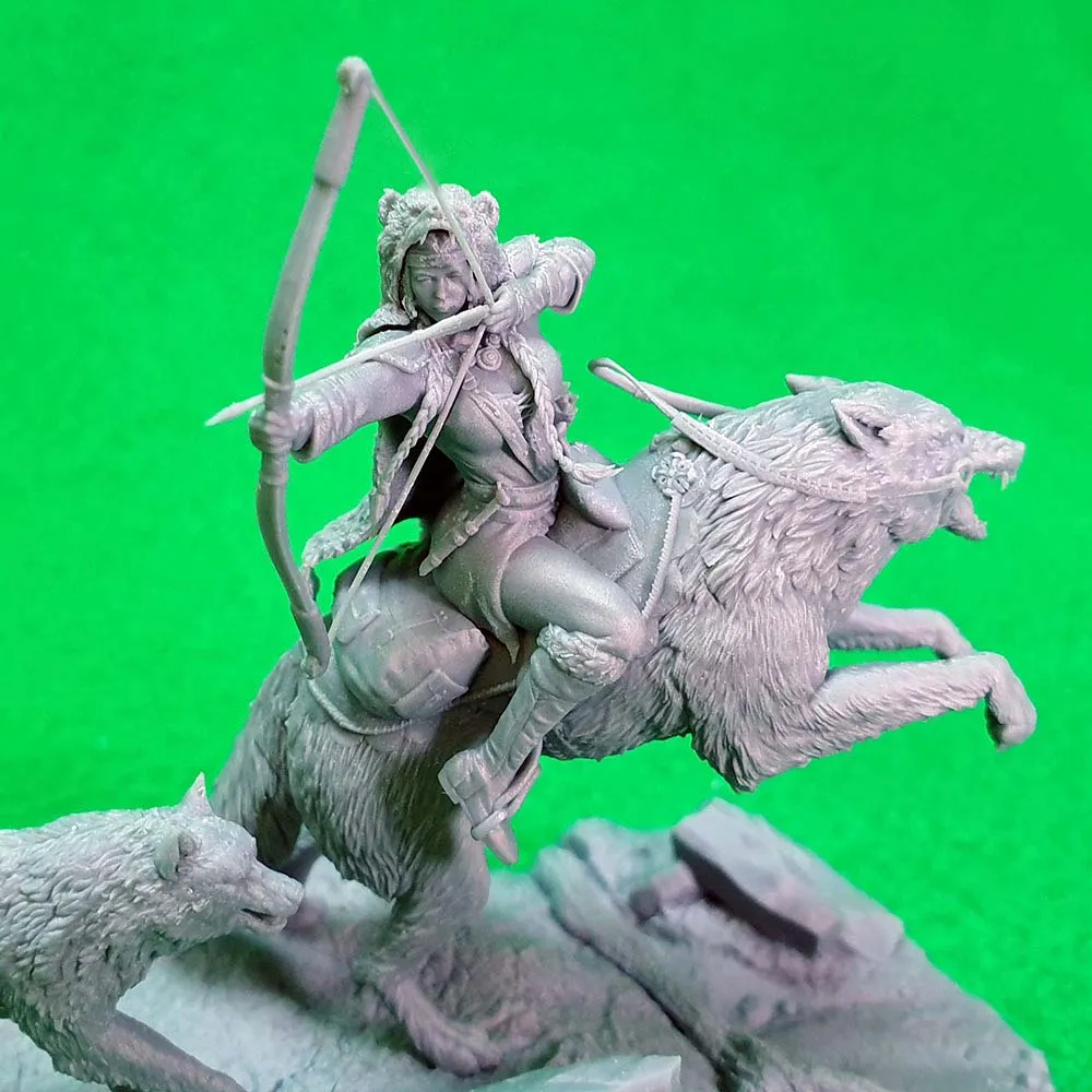 Миниатюра "Василиса на волке"