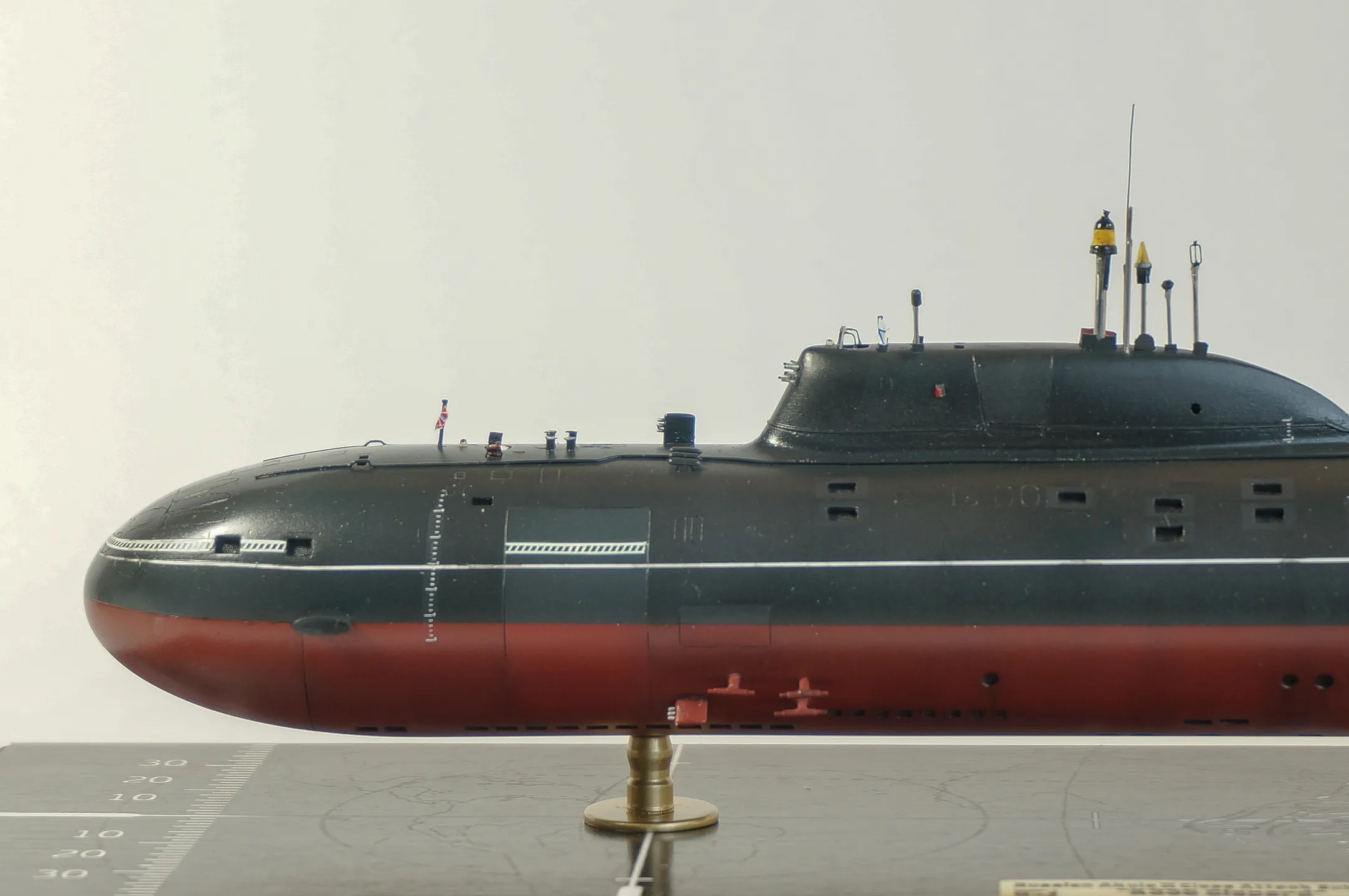 Модель корабля Подводня лодка К-335 «Гепард» - Верфь на Столе
