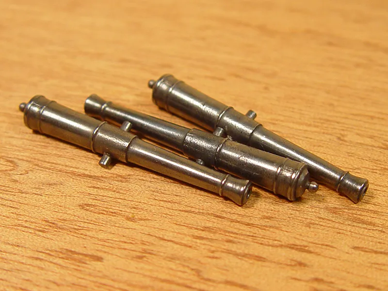 6-фунтовая пушка, Франция, металл, чернение, 45 мм