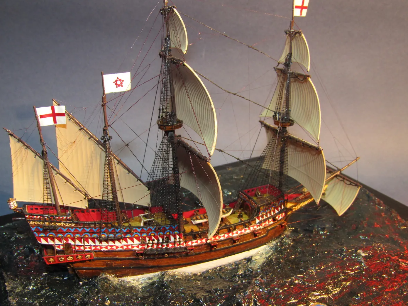 Модель корабля HMS “Revenge” 1577 - Верфь на Столе