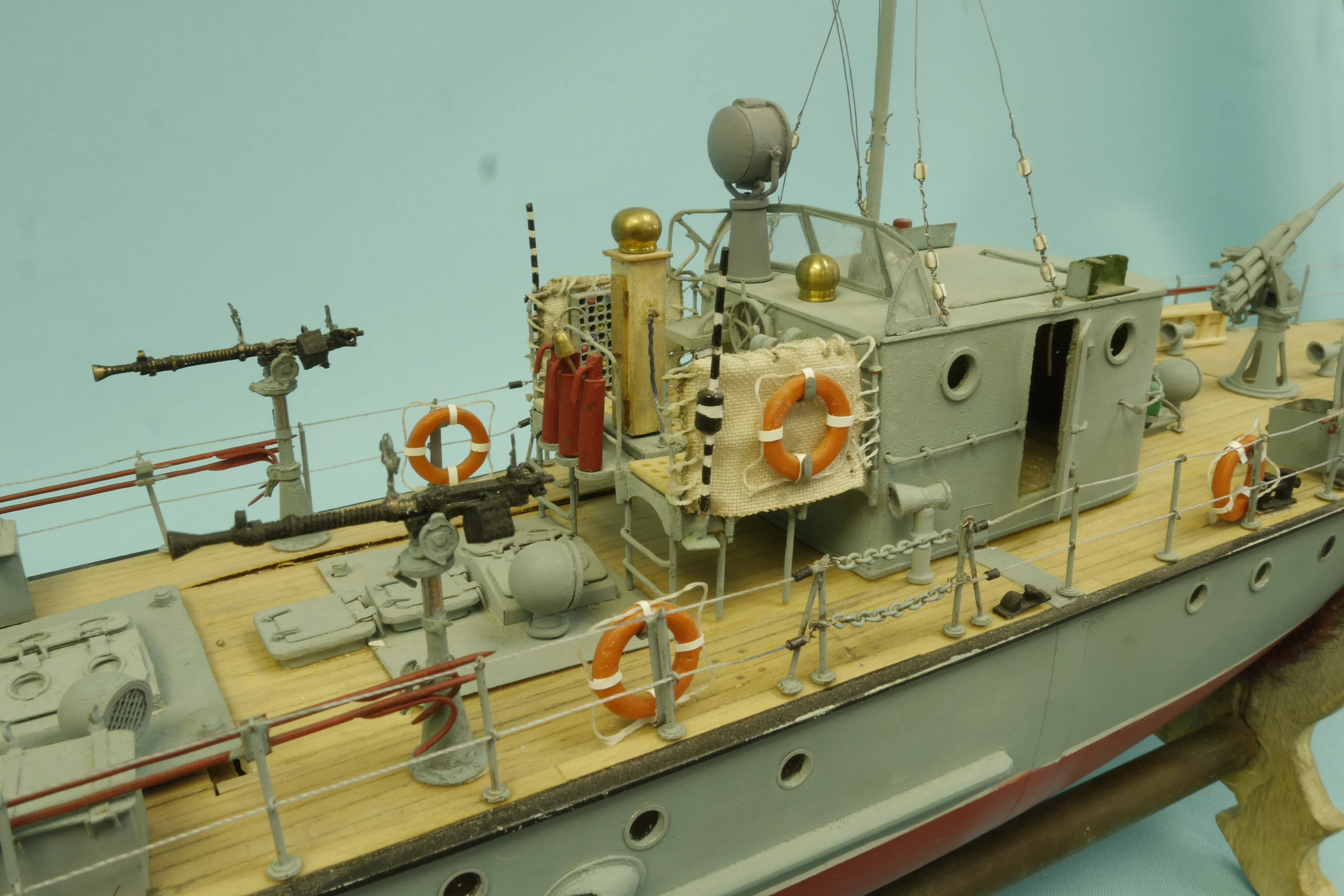 Модель корабля «Малый Охотник» типа МО-4 - Верфь на Столе