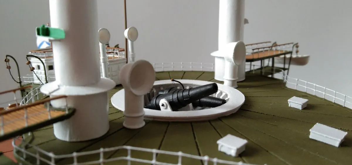 Модель корабля «Вице-адмирал Попов» - Верфь на Столе