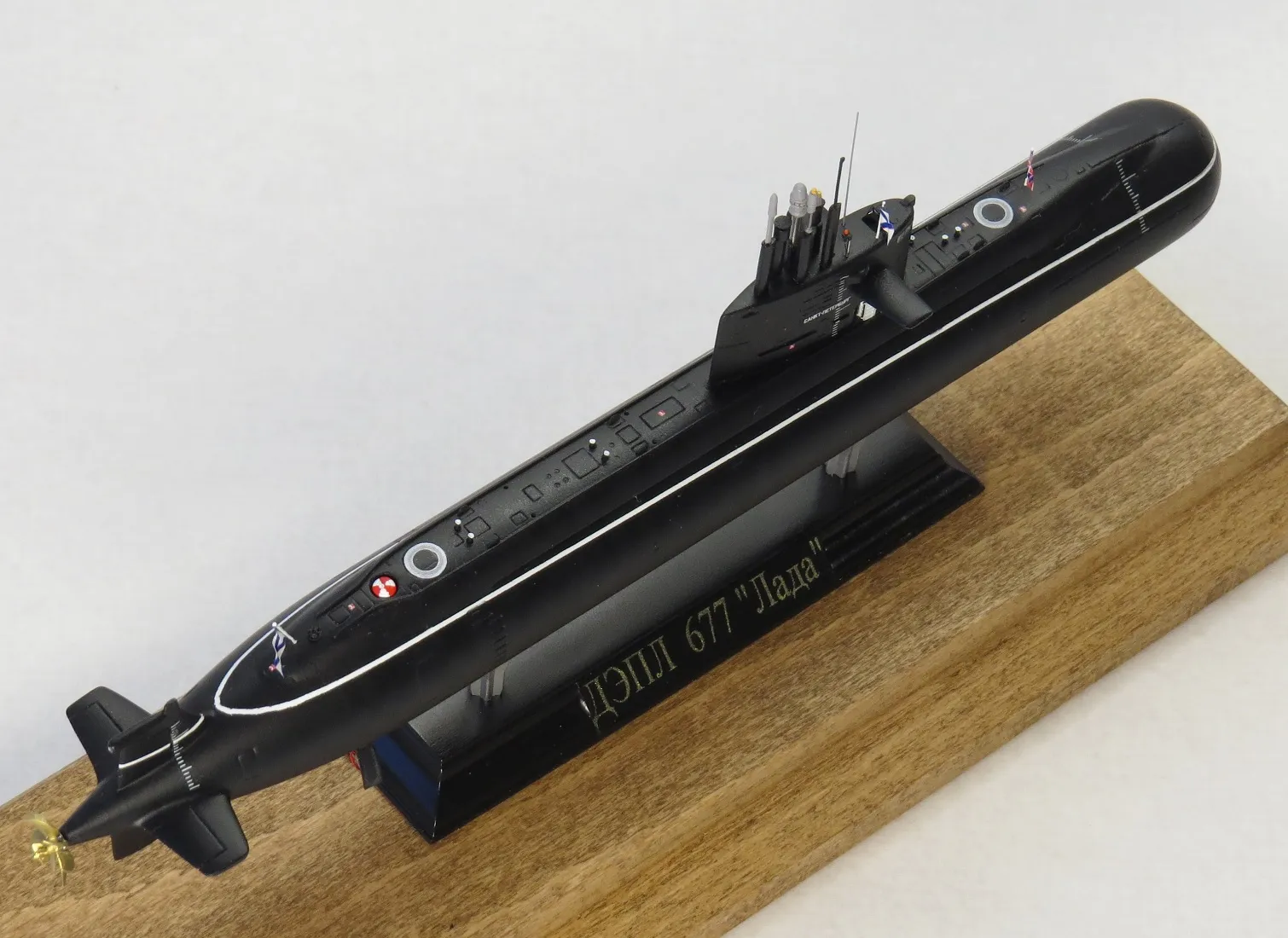 Модель корабля подводной лодки «Санкт Петербург» (Проект 677 «Лада»)  - Верфь на Столе