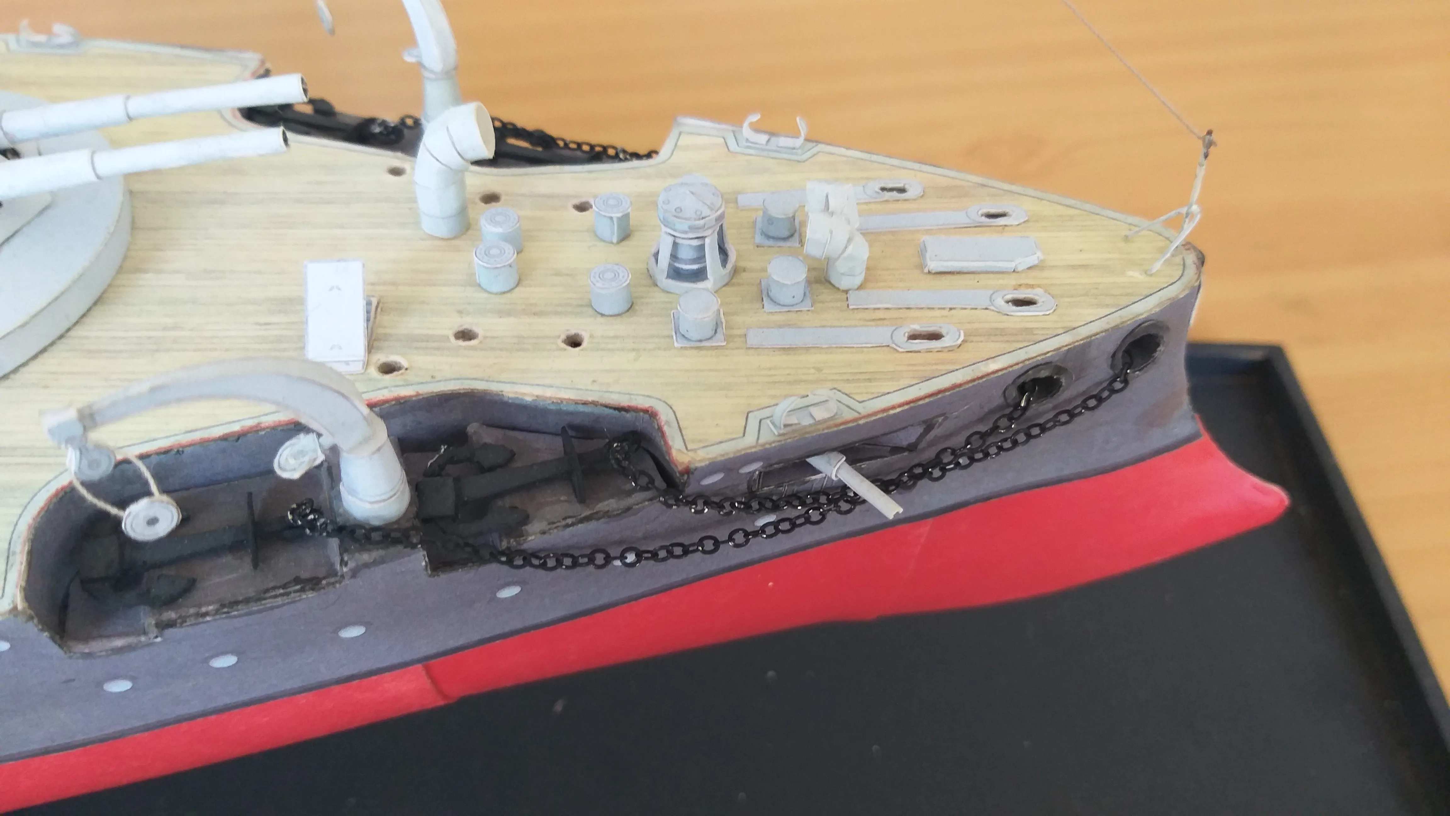 Модель корабля IJN «Shikishima» - Верфь на Столе