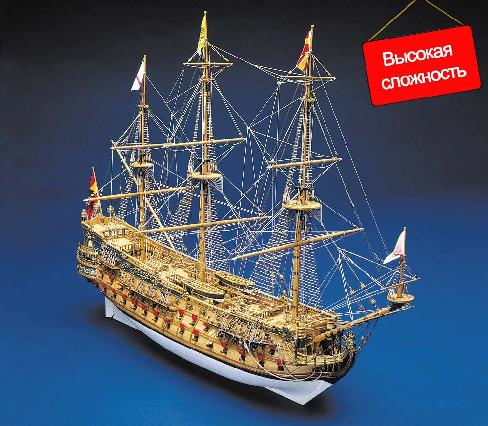 Модель корабля своими руками San Felipe