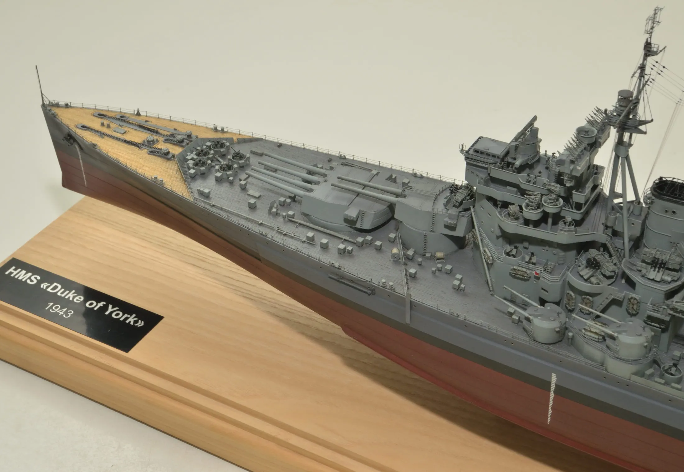 Модель корабля HMS Duke of York - Верфь на Столе