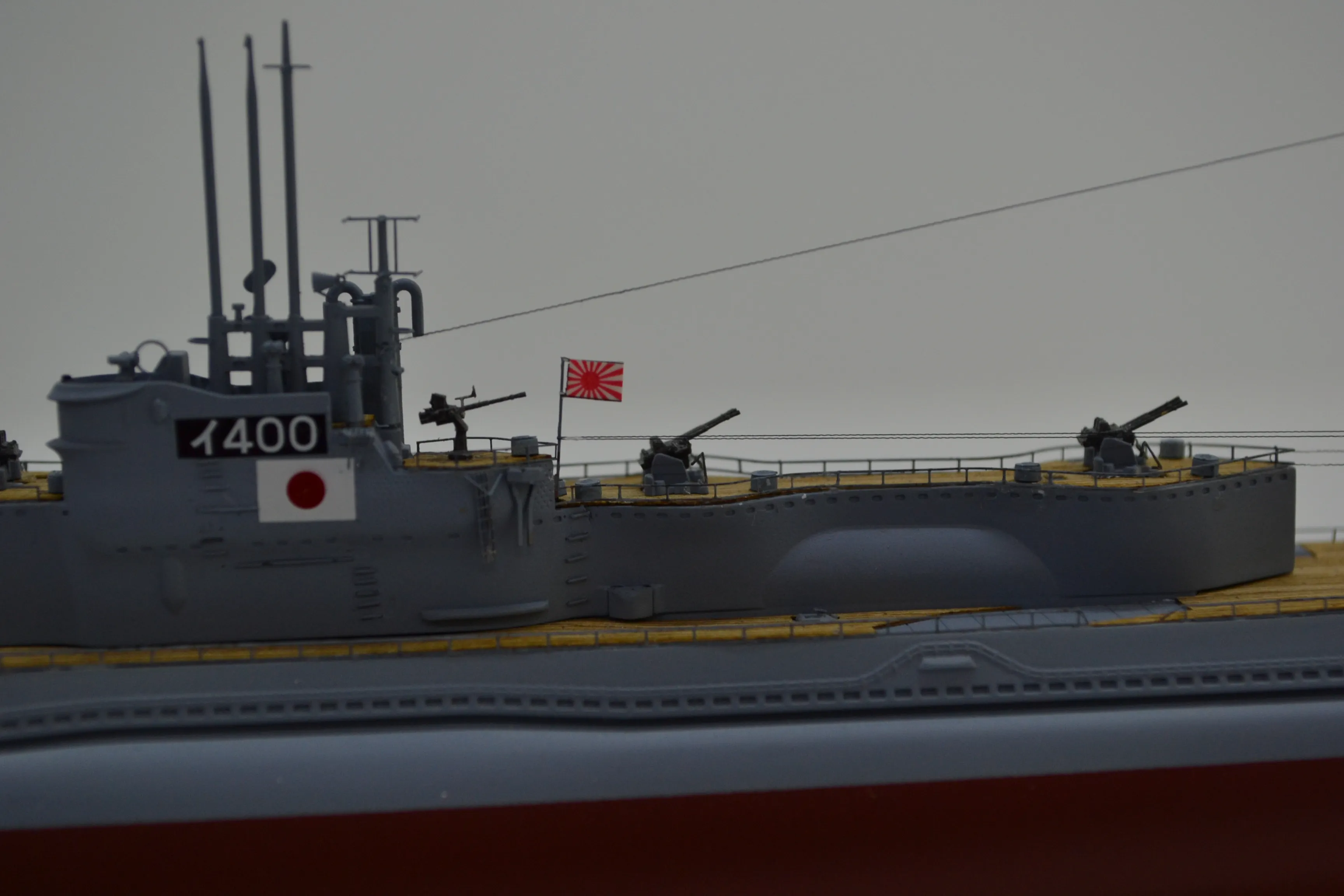 Модель корабля Подводная лодка типа I-400 - Верфь на Столе