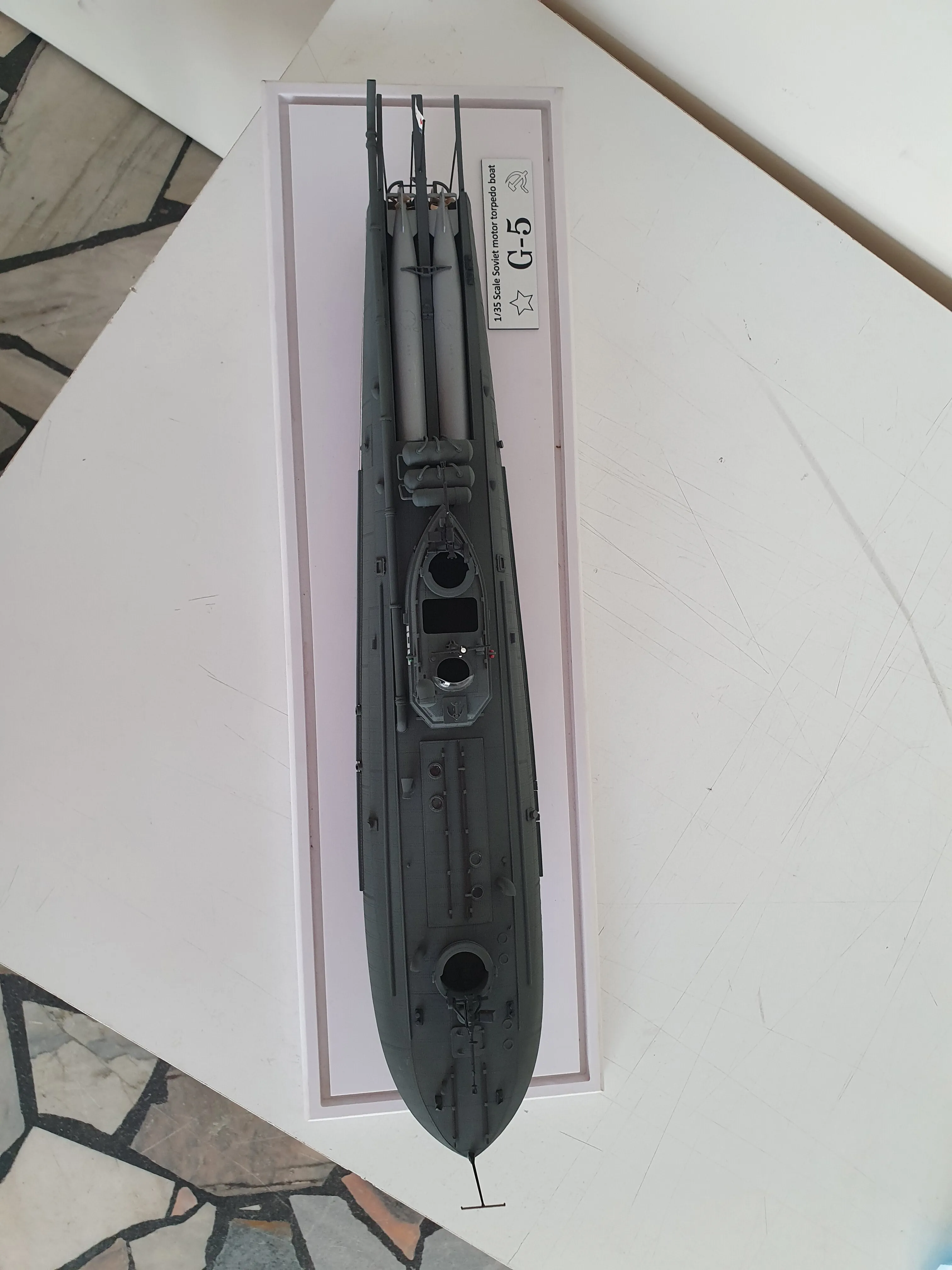Модель корабля Торпедный катер G5 - Верфь на Столе