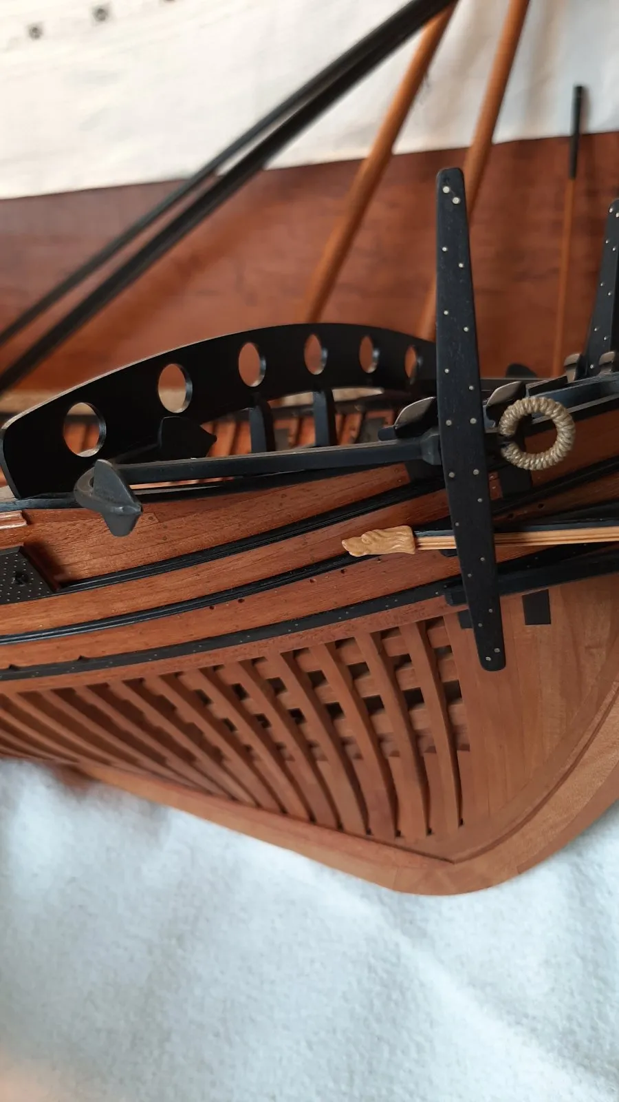 Модель корабля Французская шебека «'Le Requin» - Верфь на Столе