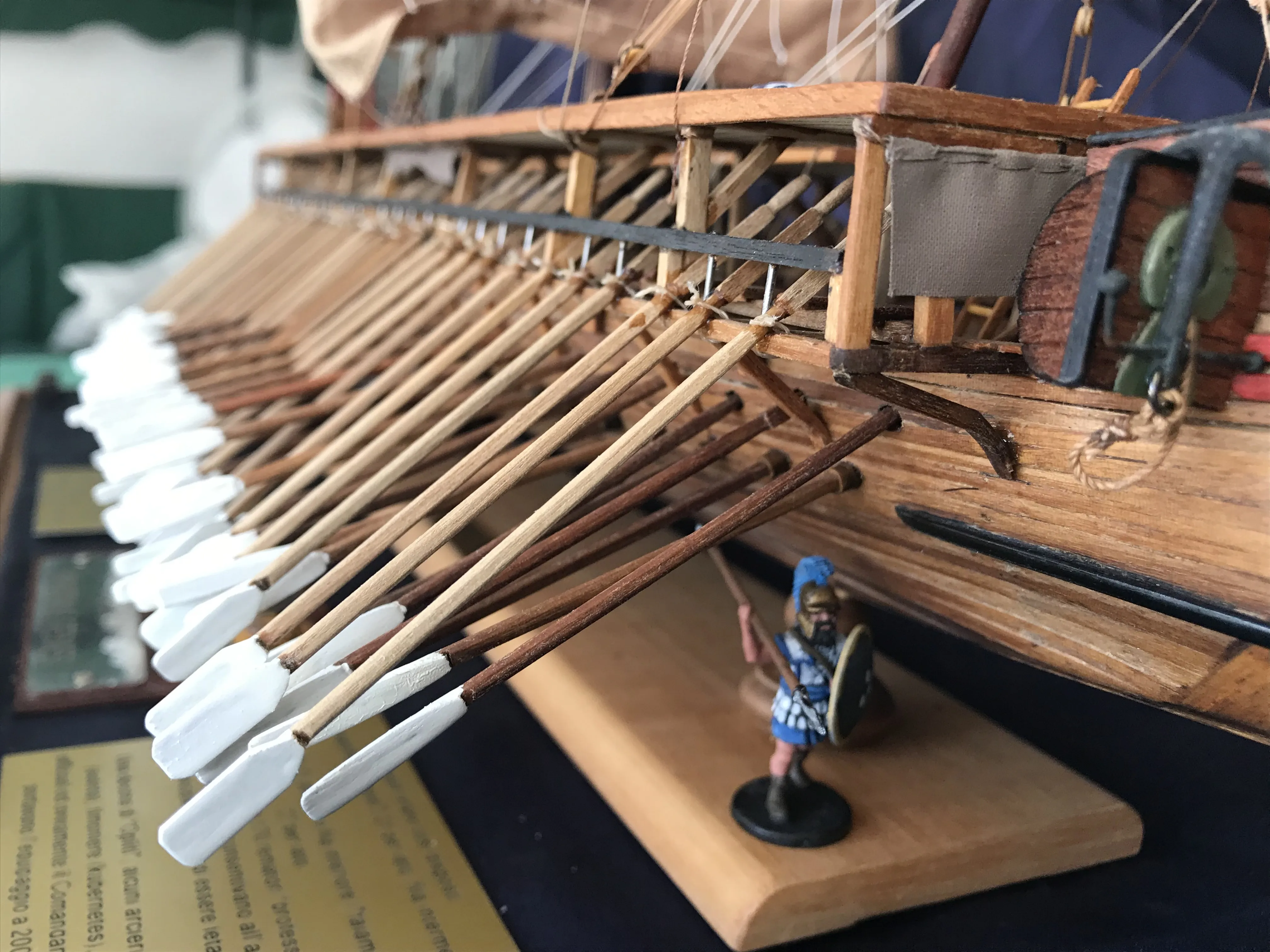 Модель корабля GREEK TRIREME - Верфь на Столе