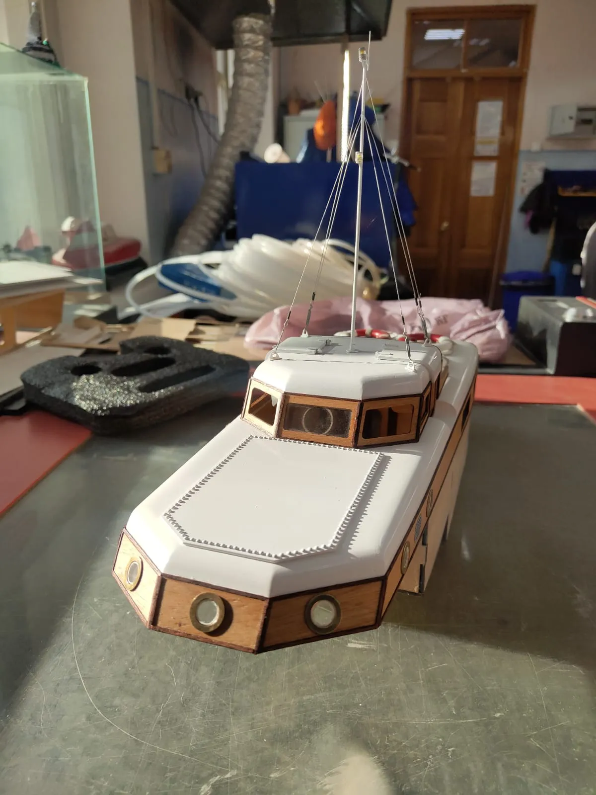 Модель корабля Адмиралтейский катер пр. 371Б - Верфь на Столе