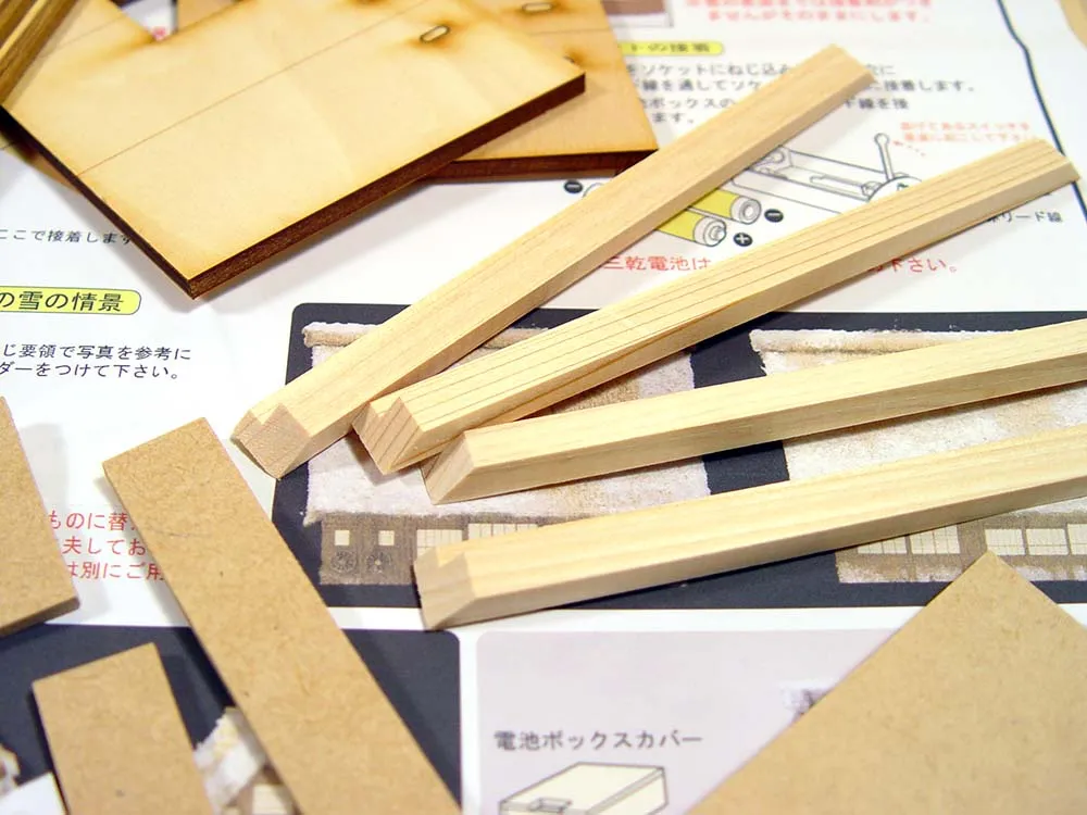 Yuki-No-Gassho, дом с подсветкой