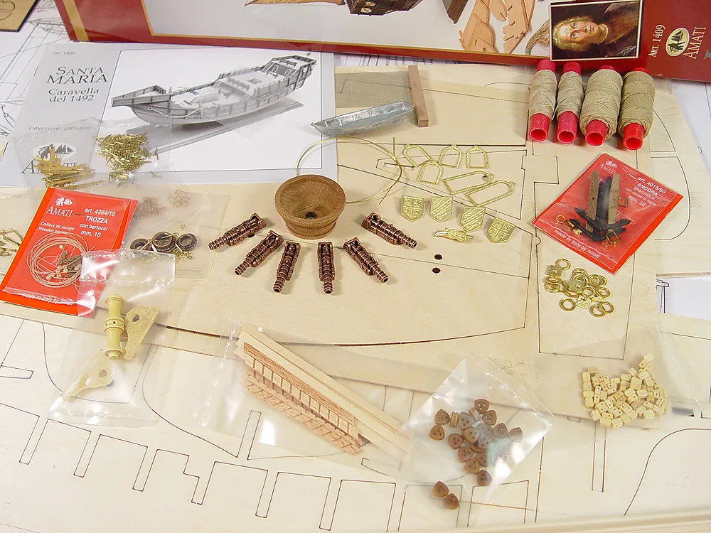 Santa Maria (Санта Мария) + (Полный набор инструментов, клея и краски)