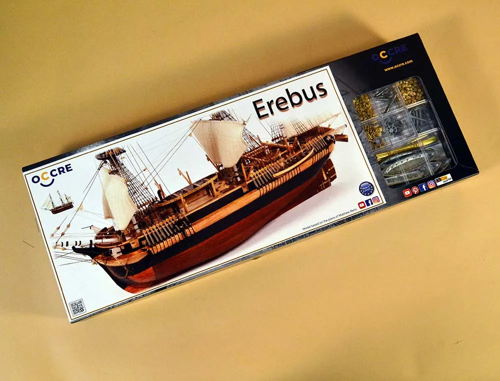 модель корабля своими руками HMS Erebus