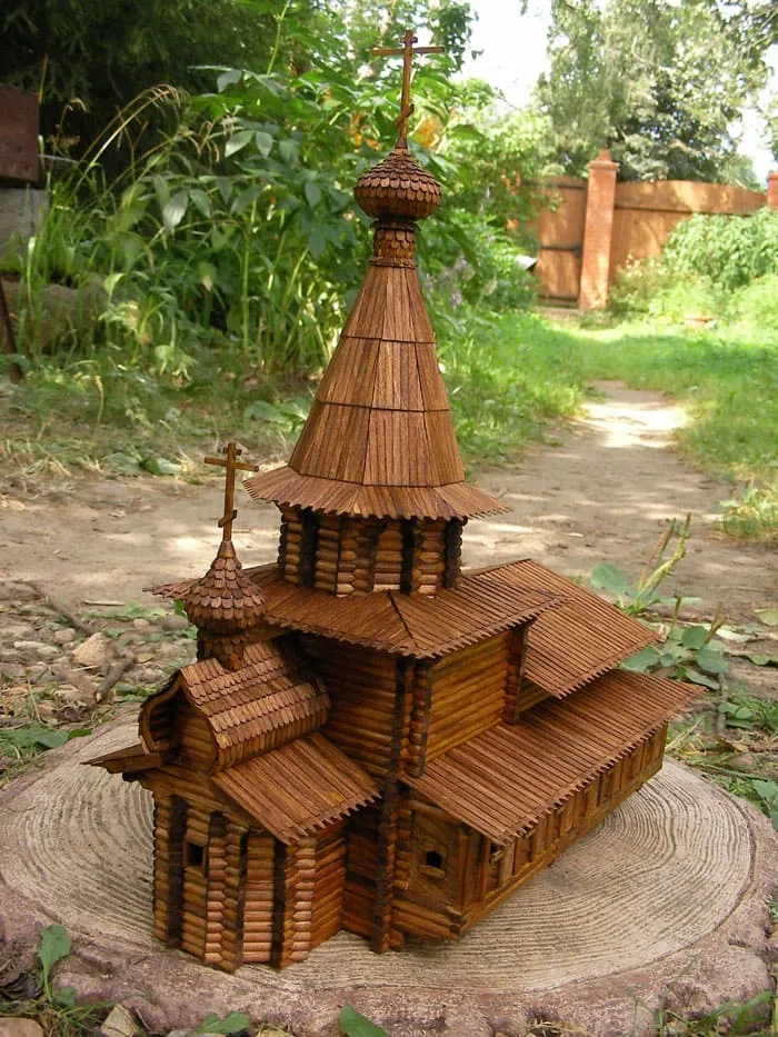 Спасская Церковь, Якутия, 3440 деталей